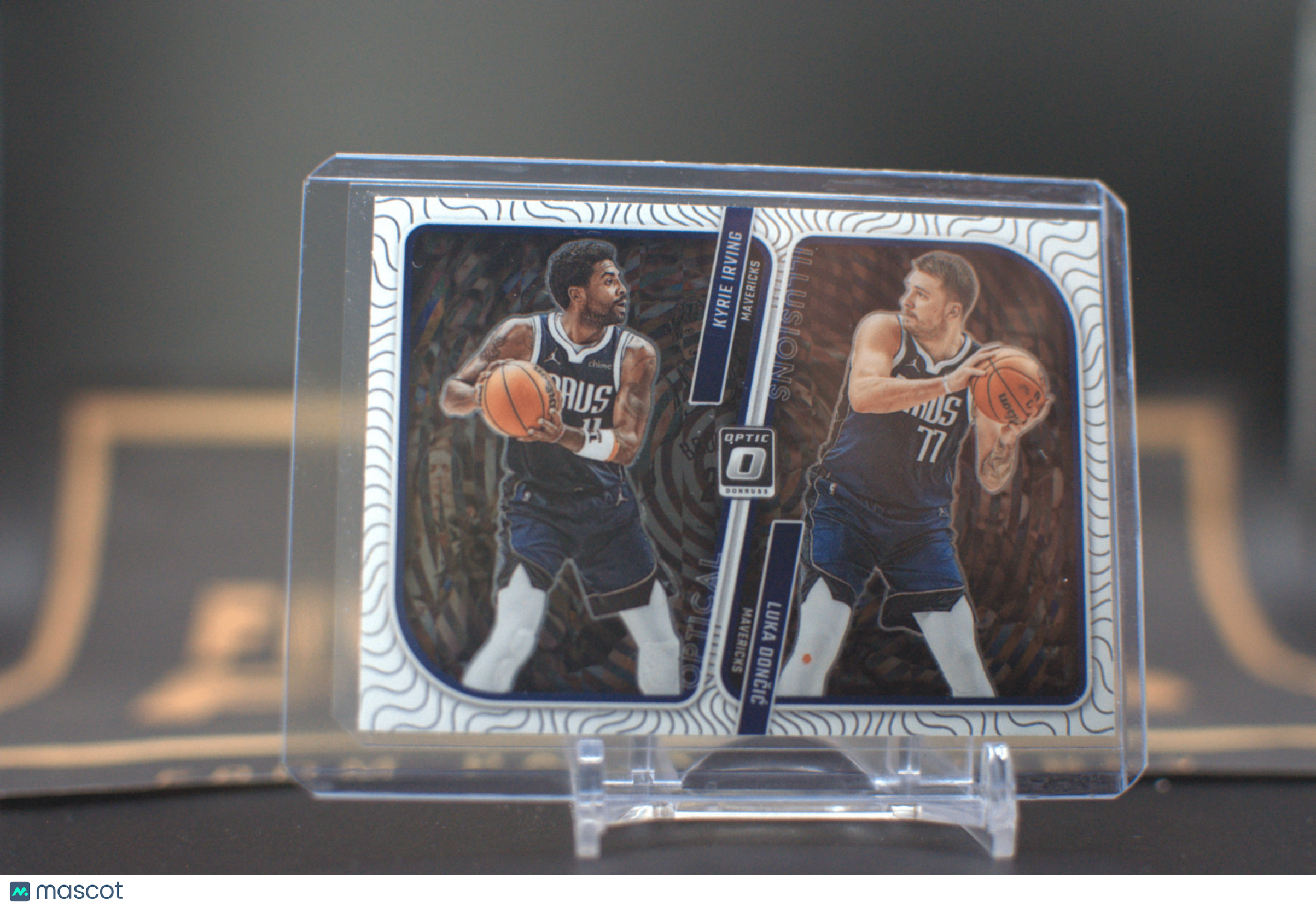 2023 Donruss Optic Optical Illusion: Kyrie Irving / Luka Doncic #4