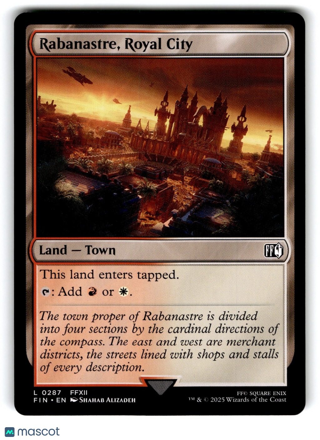 Final Fantasy Magic: The Gathering Rabanastre, Royal City
