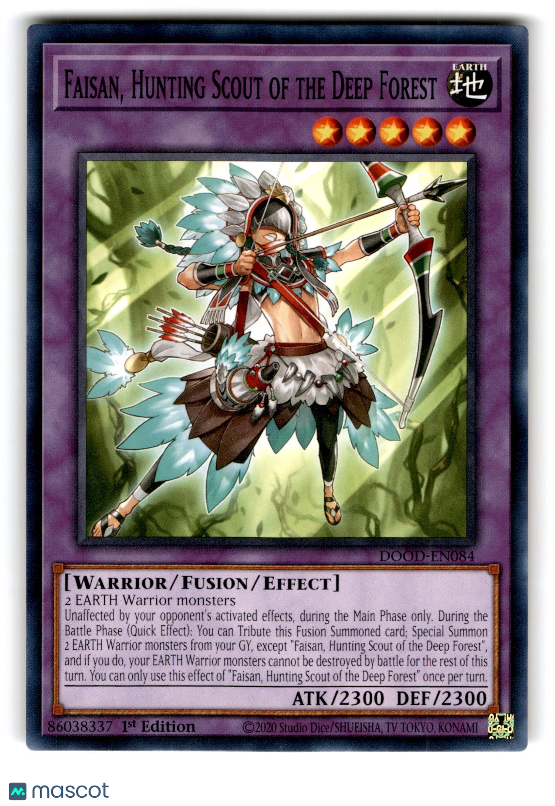 Faisan,Hunting Scout of the Deep Forest DOOD-EN084