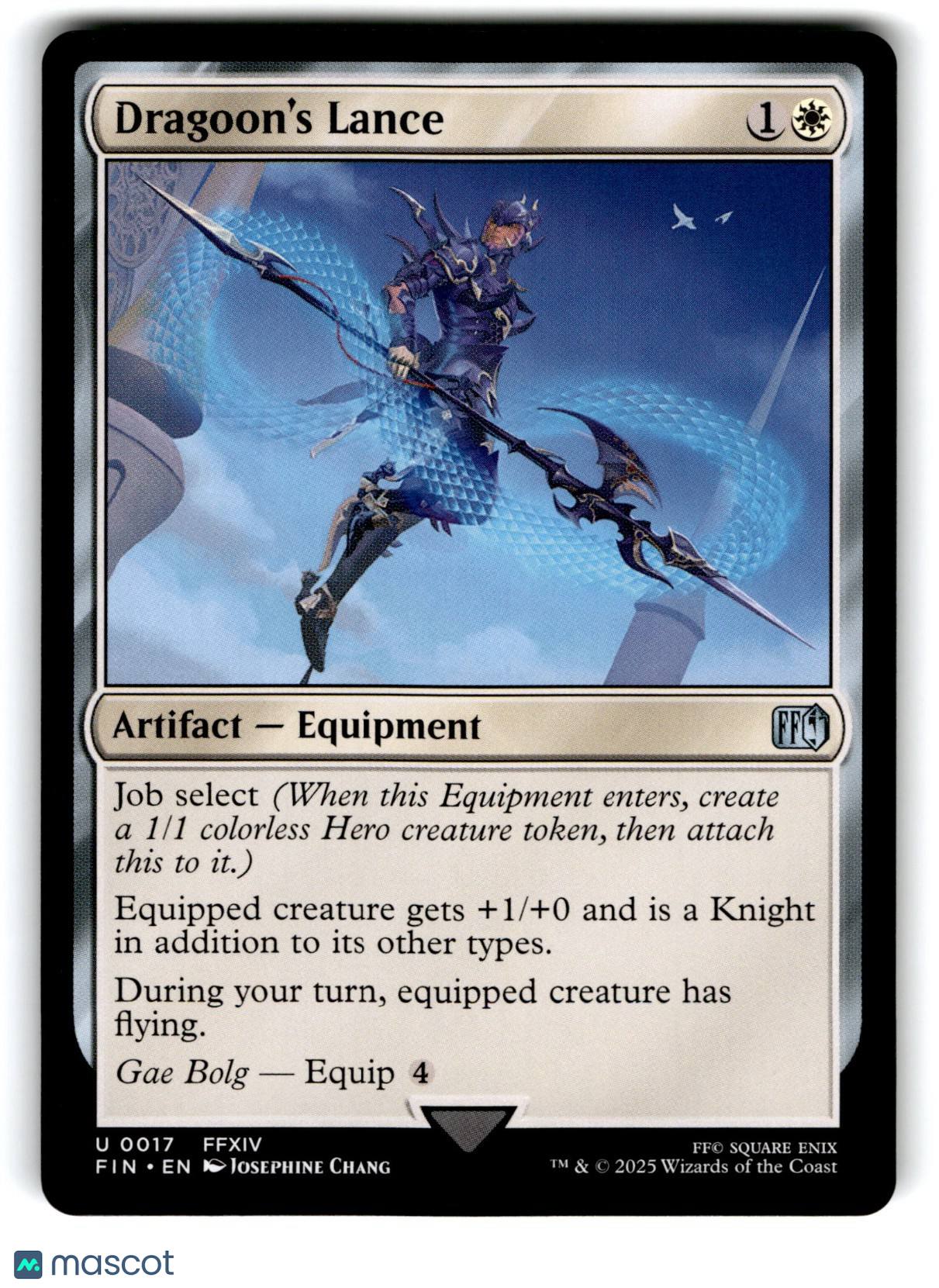 Final Fantasy Magic: The Gathering Dragoon's Lance