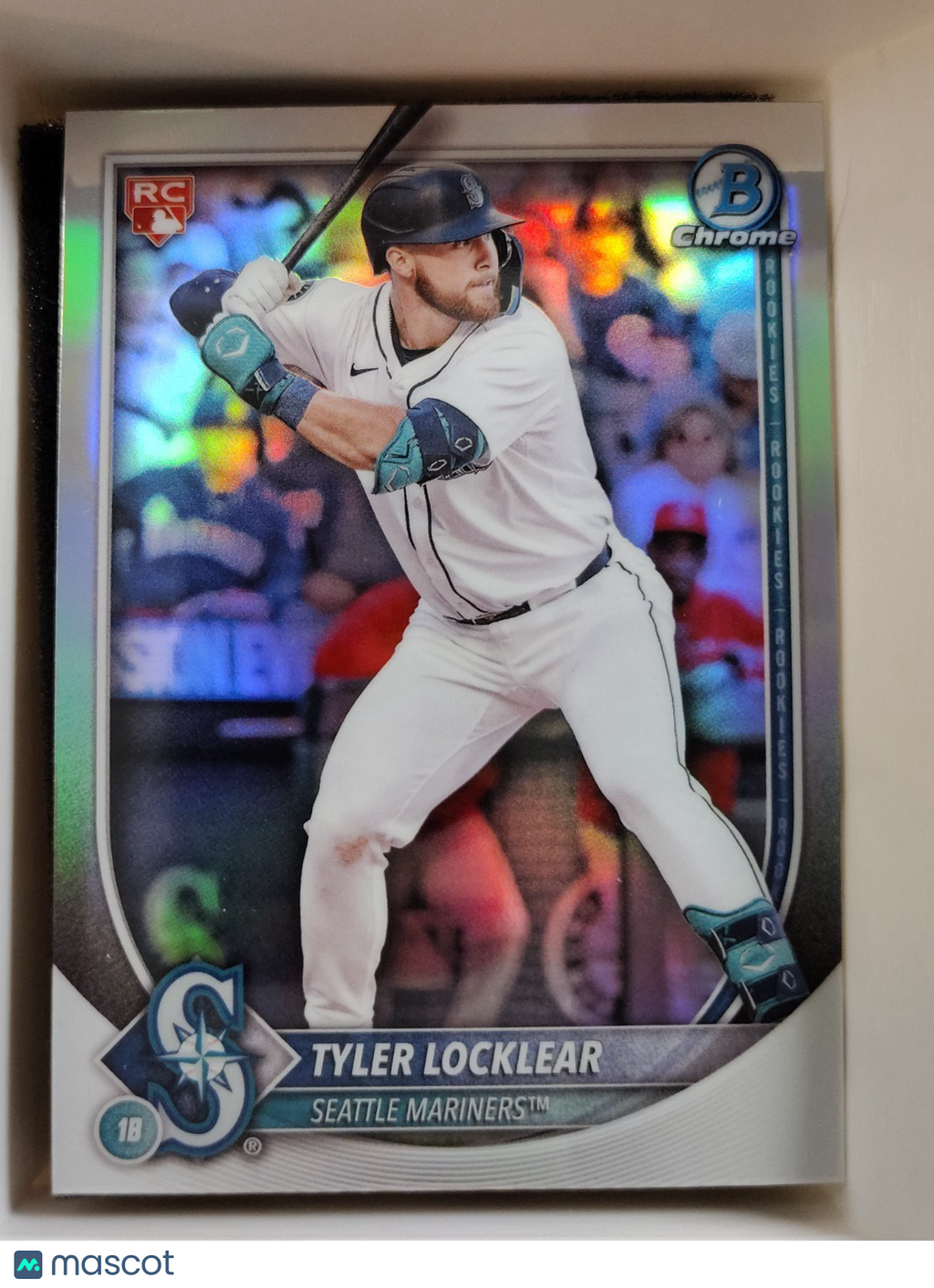 2025 Bowman Chrome #93 Tyler Locklear Red RC Redemption
