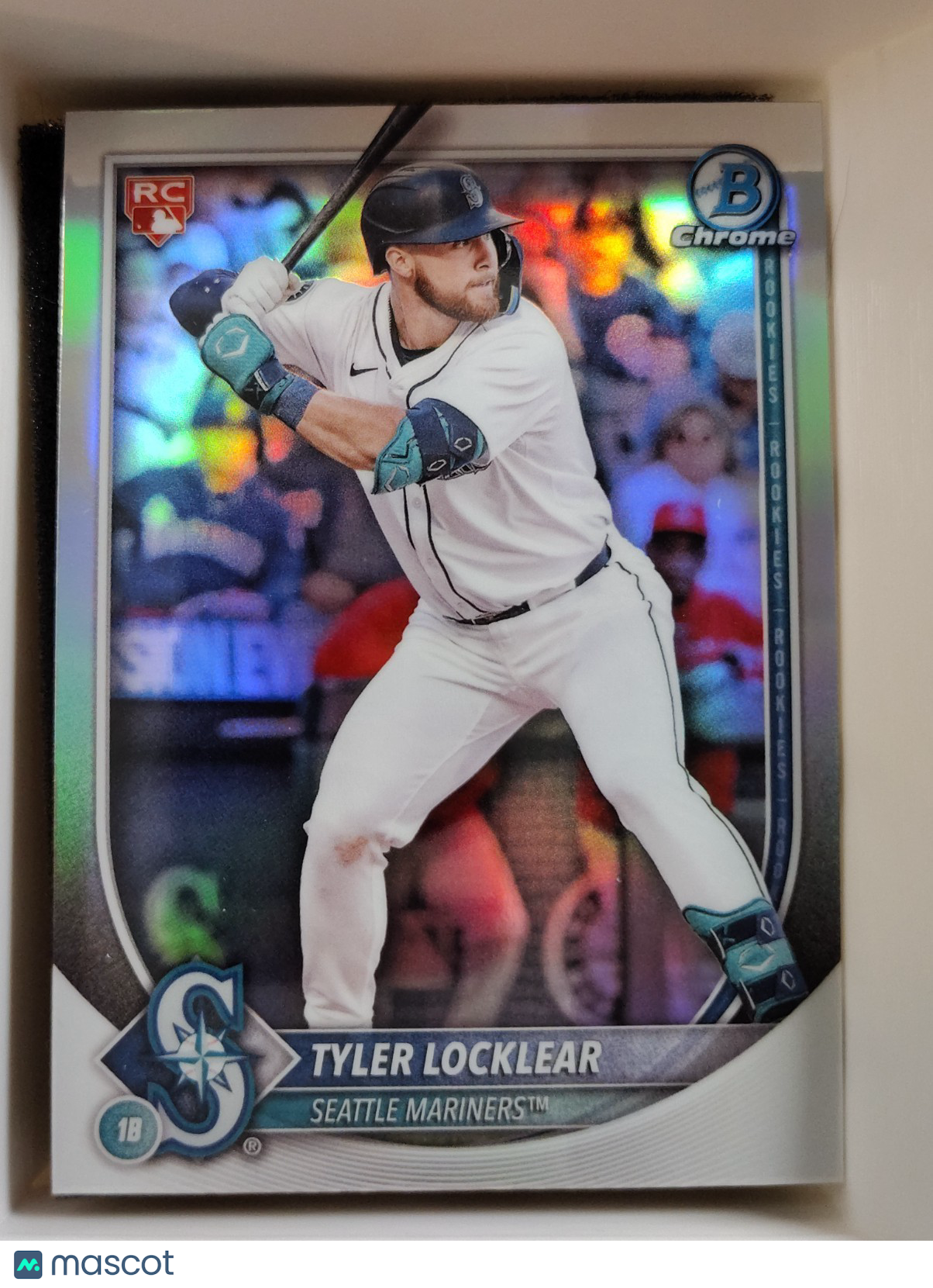 2025 Bowman Chrome #93 Tyler Locklear Red RC Redemption