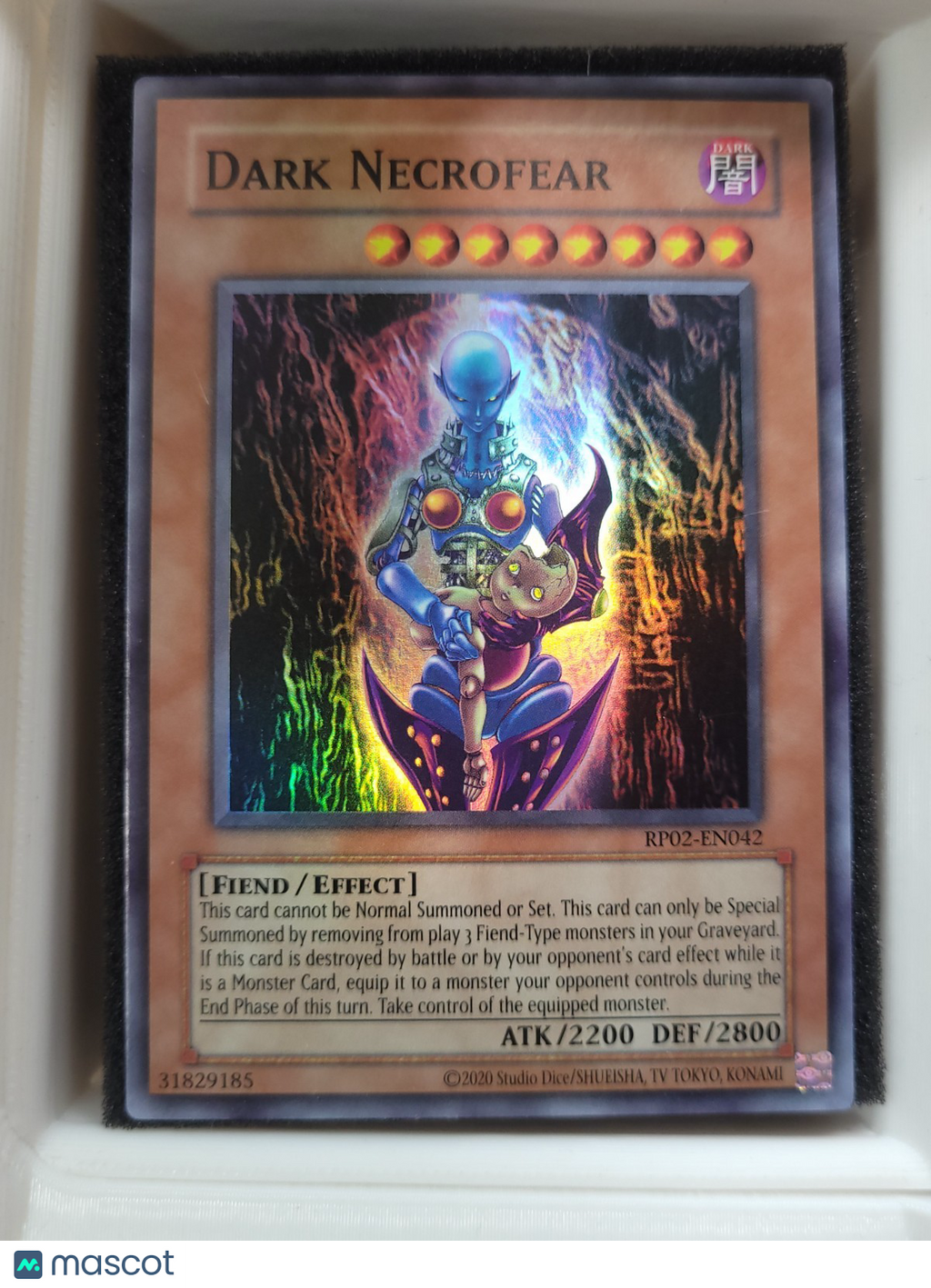 Yu-Gi-Oh! TCG Dark Necrofear RP02-EN042 Super Rare Holo