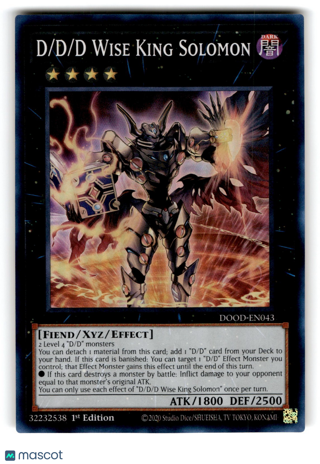 D/D/D Wise King Solomon DOOD-EN043