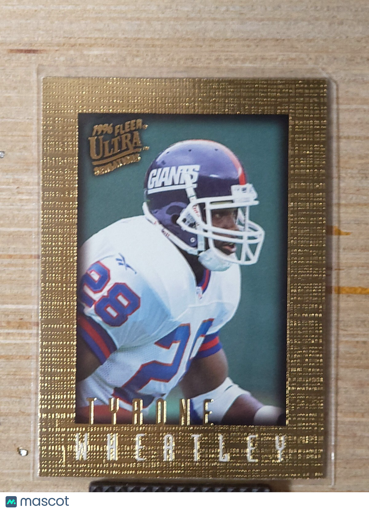 1996 Fleer Ultra Sensations - Tyrone Wheatley #71
