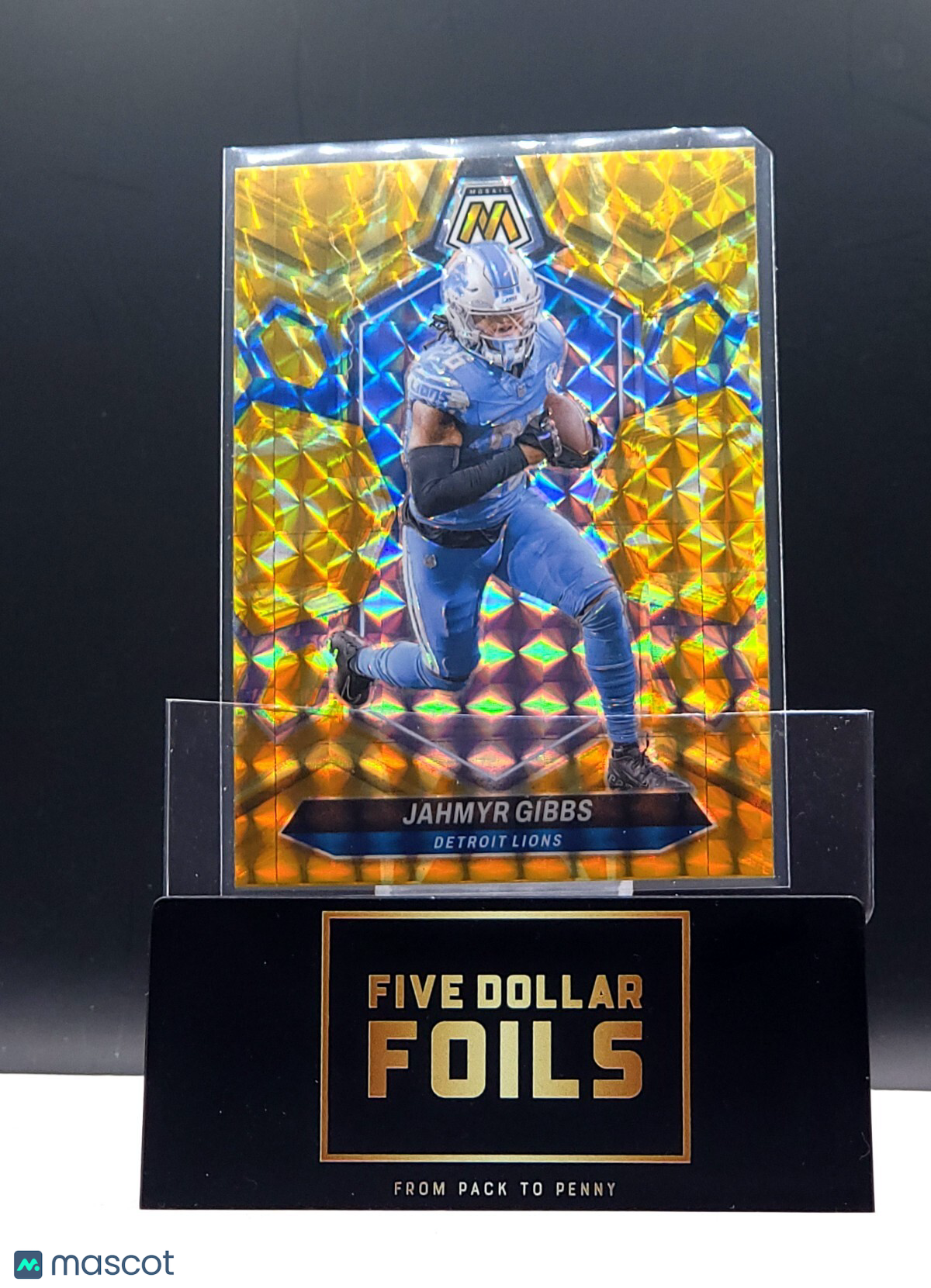 2024 Panini Mosaic - #73 Jahmyr Gibbs Yellow mosaic