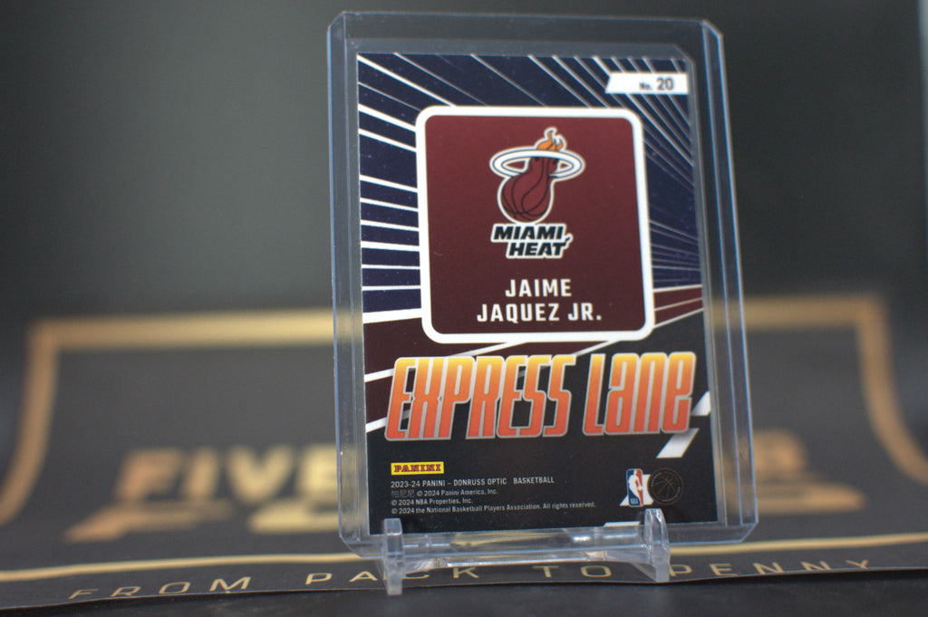 2023 Donruss Optic Express Lane: Jaime Jaquez Jr. #20