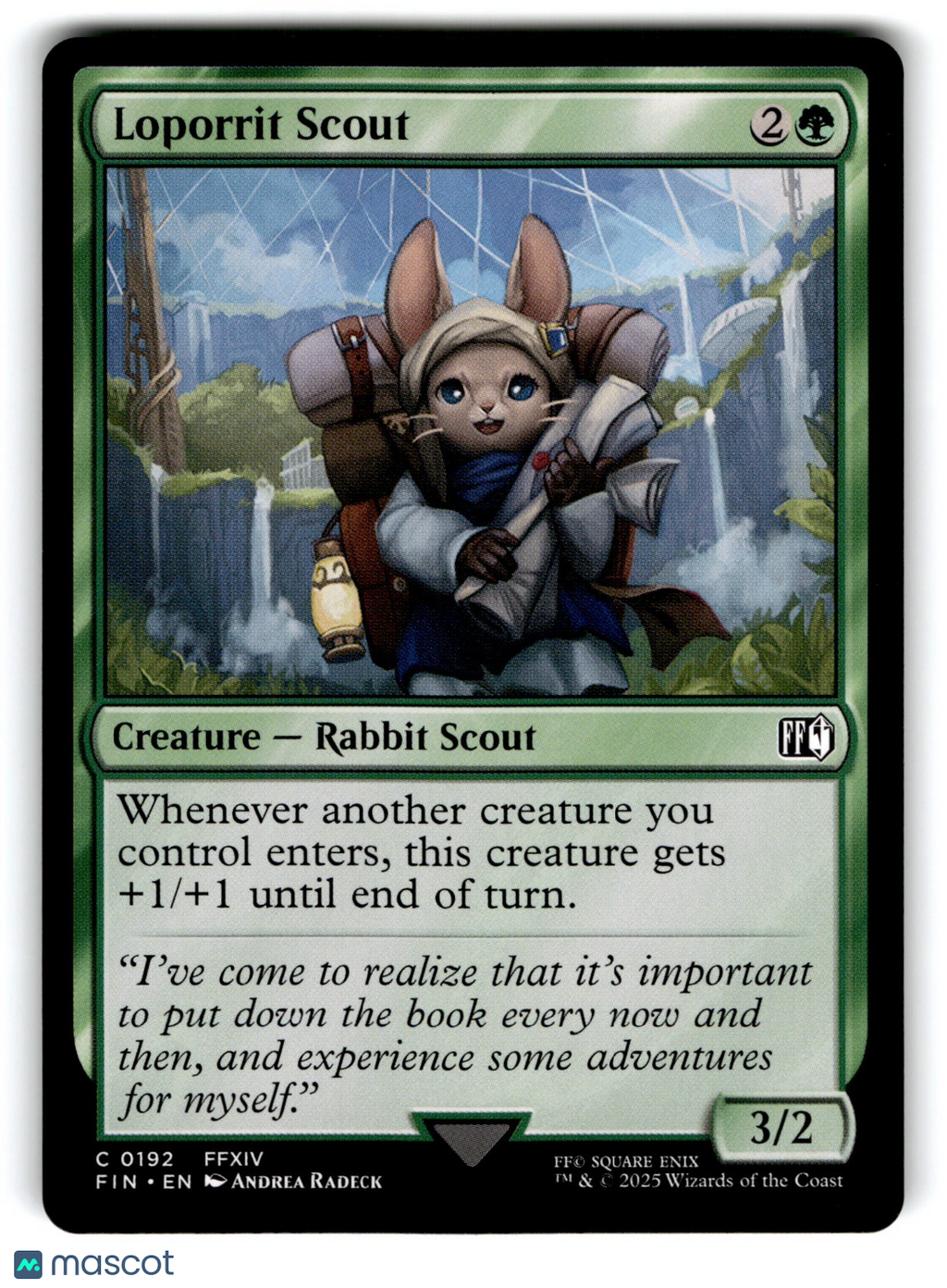 Loporrit Scout Final Fantasy Regular