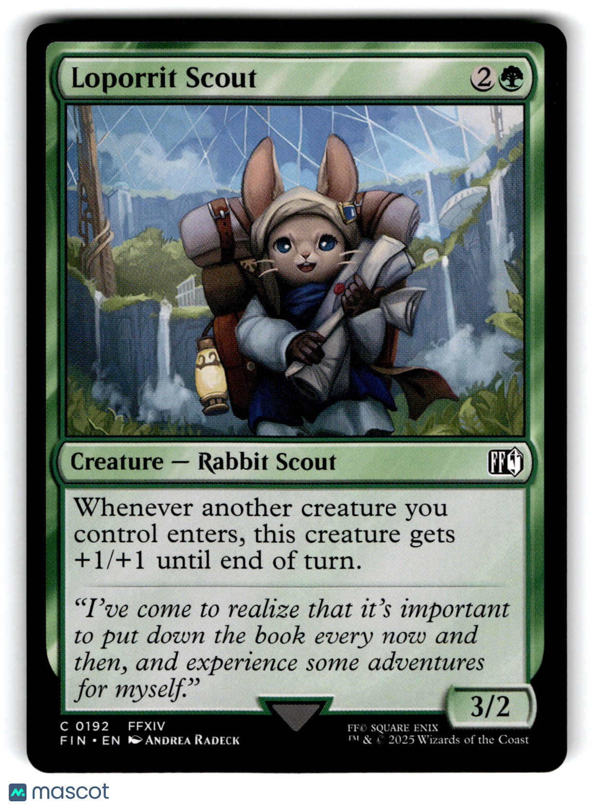Loporrit Scout Final Fantasy Regular
