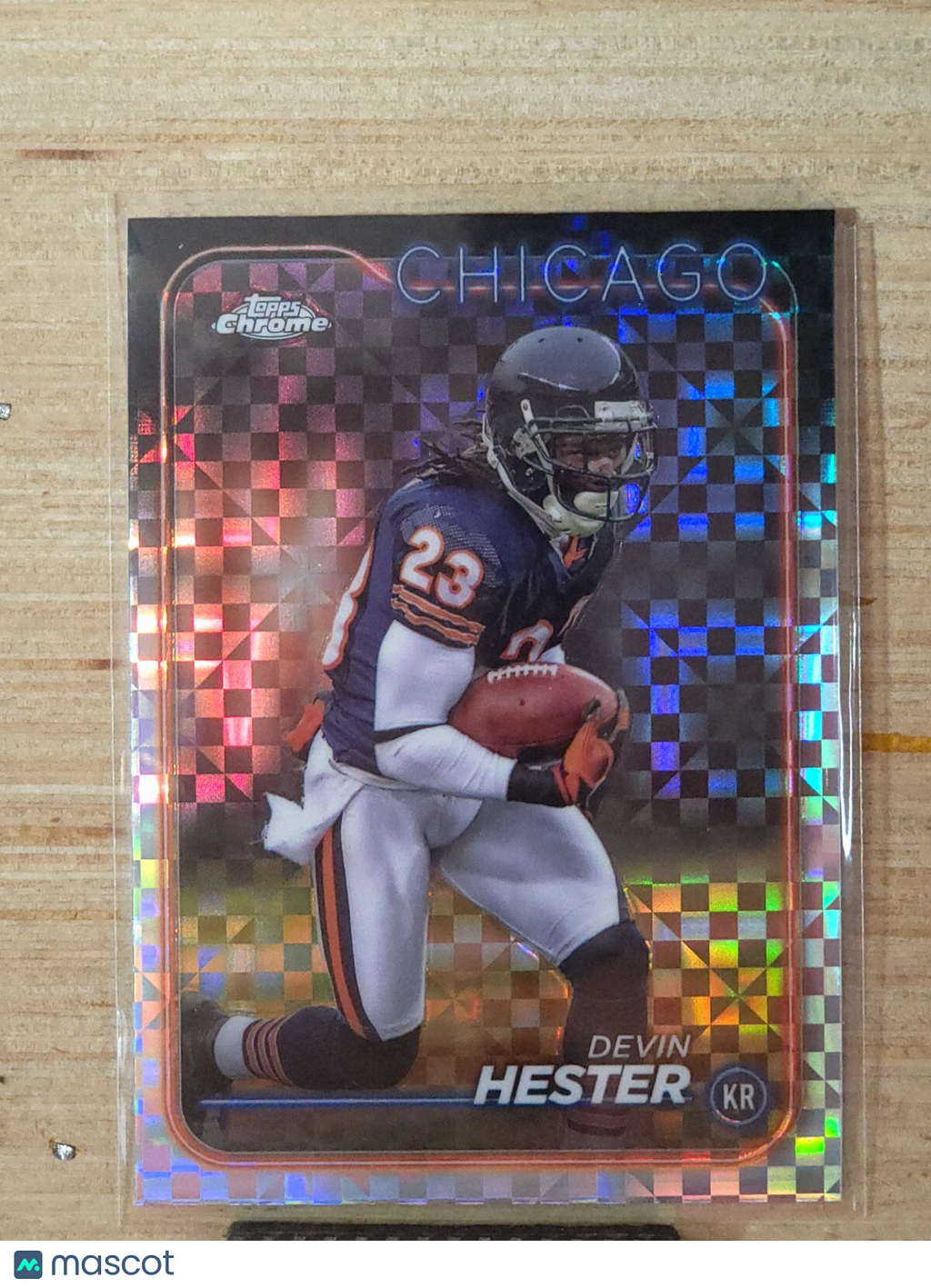 2024 Topps Chrome Football #17 Devin Hester X-Fractor