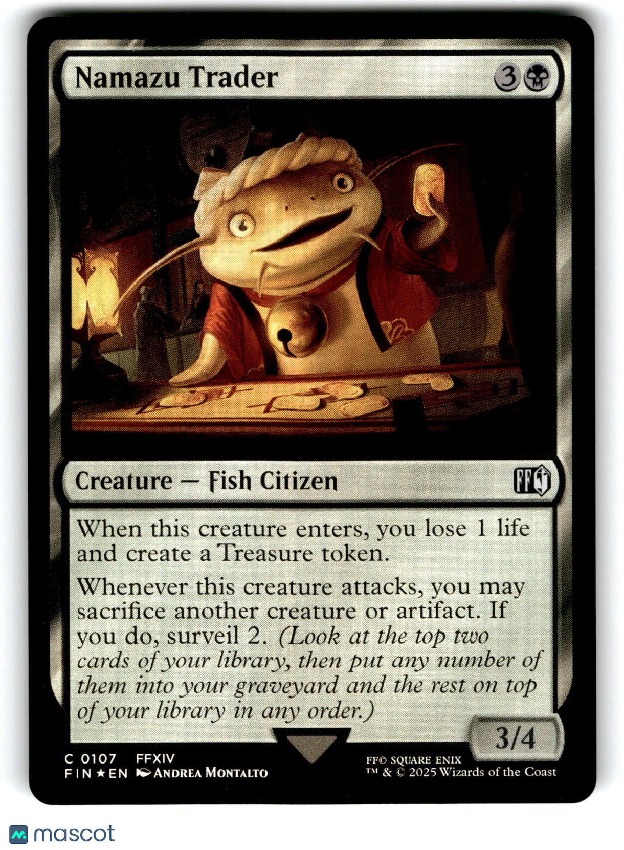 Namazu Trader Final Fantasy Foil