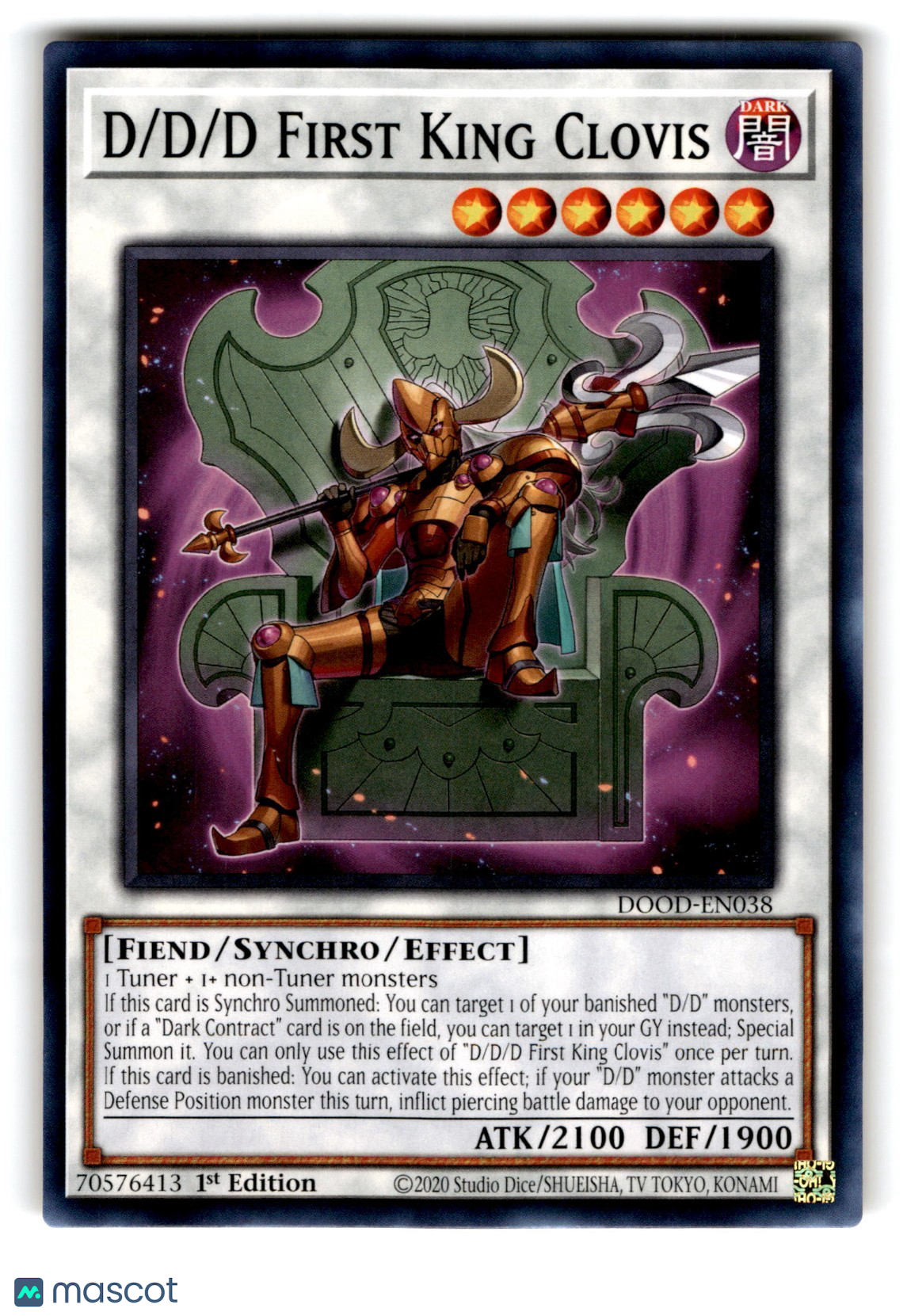 D/D/D First King Clovis DOOD-EN038