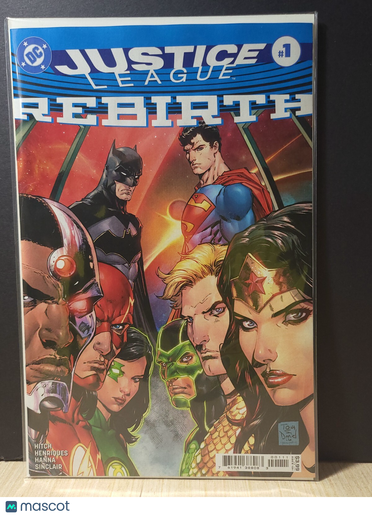 DC Comics Rebirth # 1 Justice League 2016