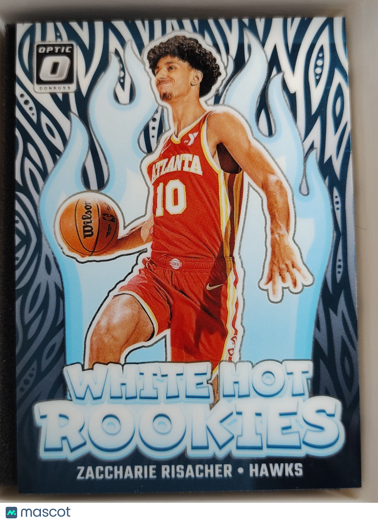 2024-25 Panini Donruss Optic White Hot Rookies #4 Zaccharie Risacher