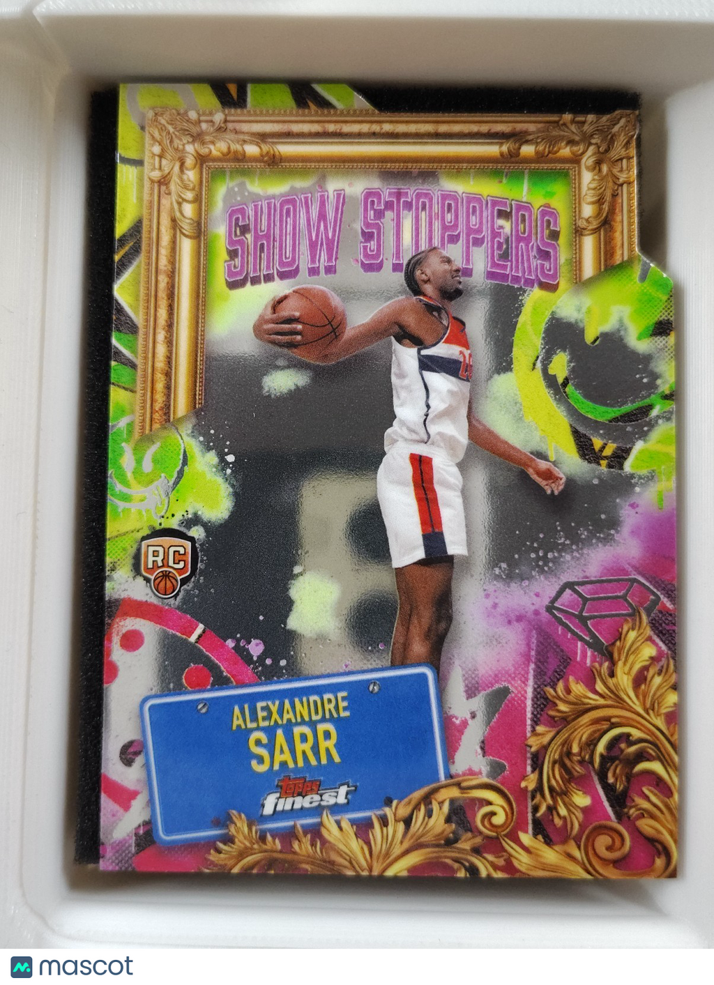 2024-25 Topps Finest Show Stoppers #S-24 Alexandre Sarr
