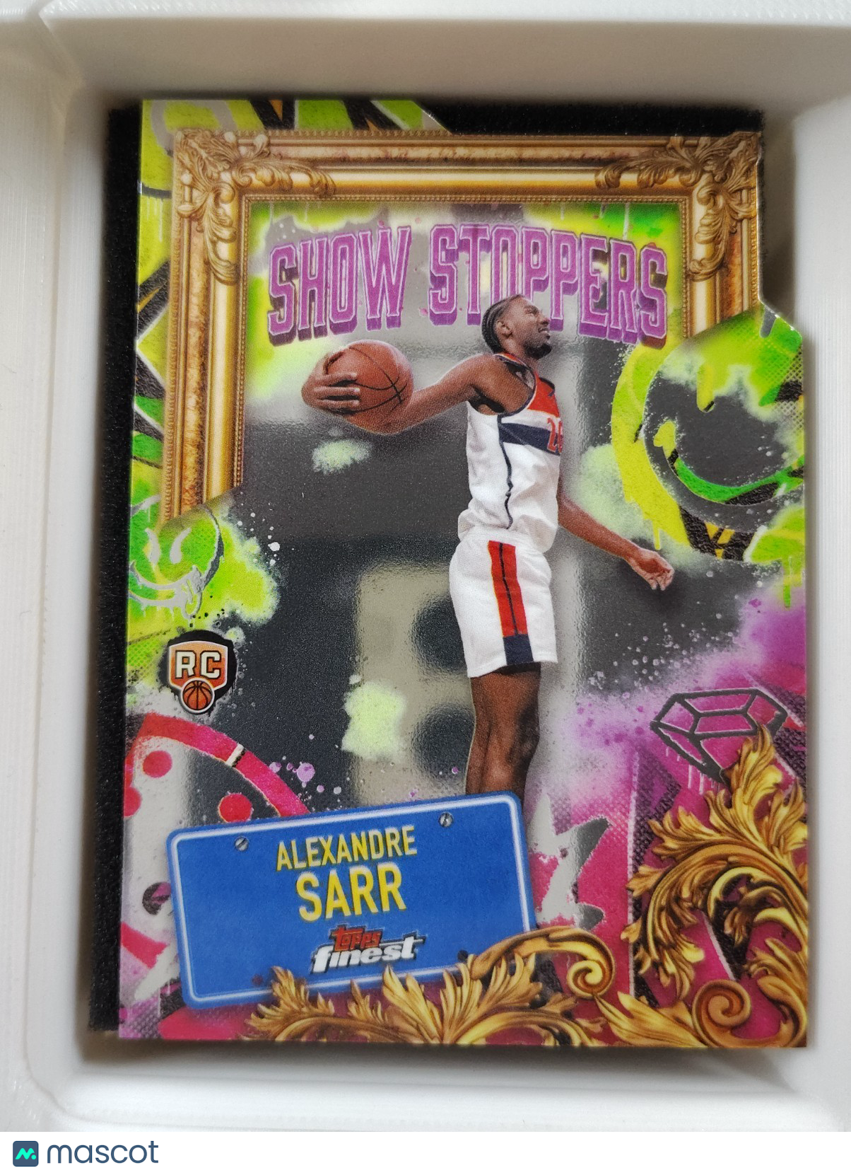 2024-25 Topps Finest Show Stoppers #S-24 Alexandre Sarr