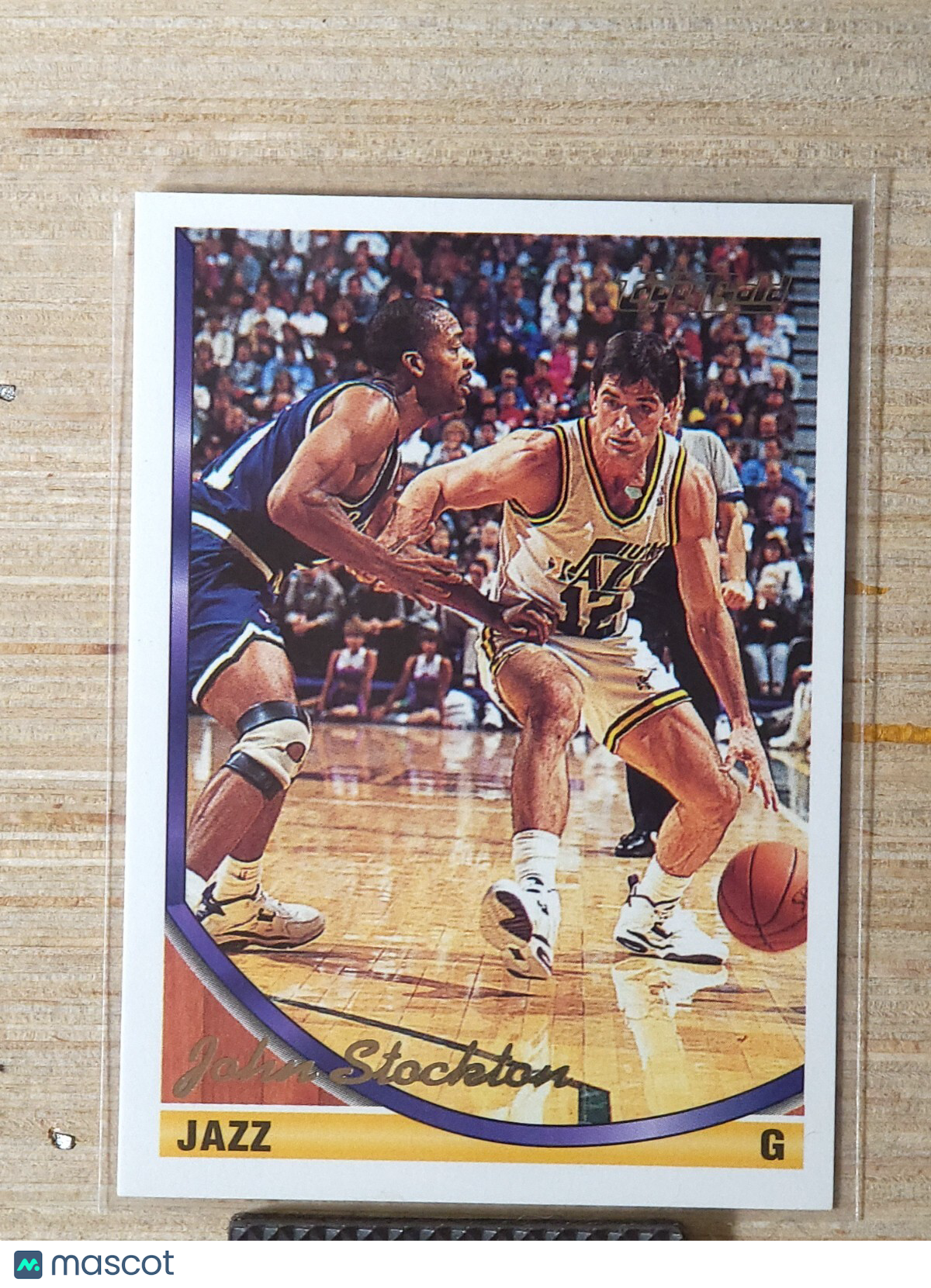 1993-94 Topps - John Stockton #356 Gold