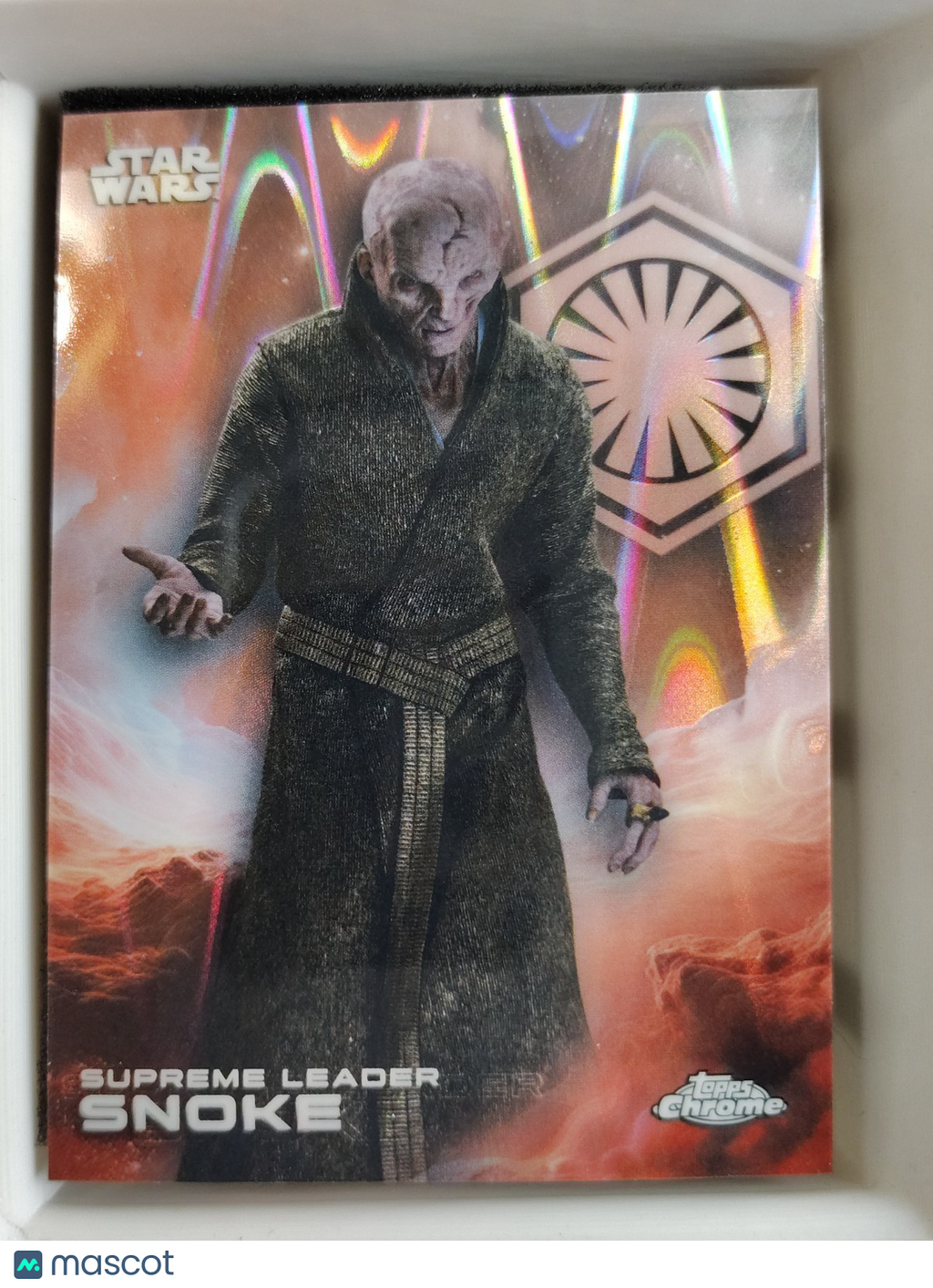 2025 Topps Chrome Star Wars #174 Snoke Ray Wave