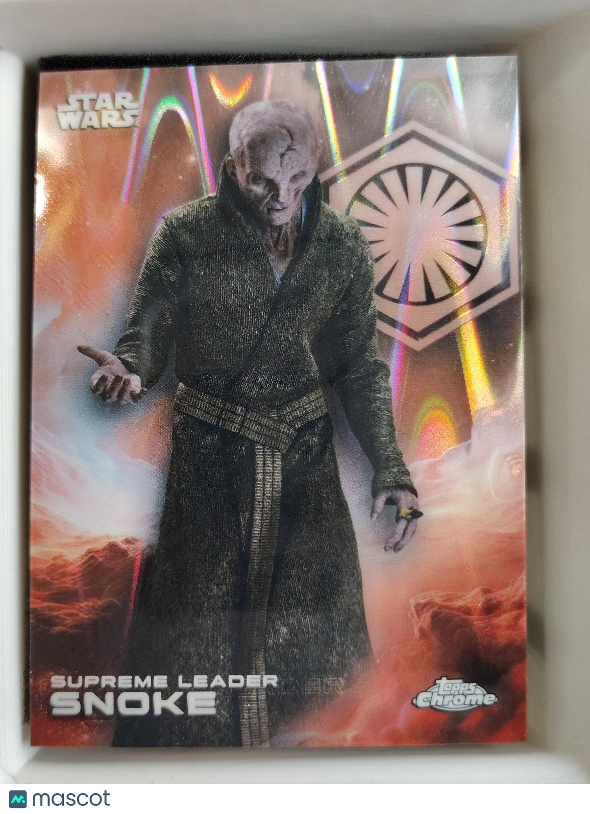 2025 Topps Chrome Star Wars #174 Snoke Ray Wave