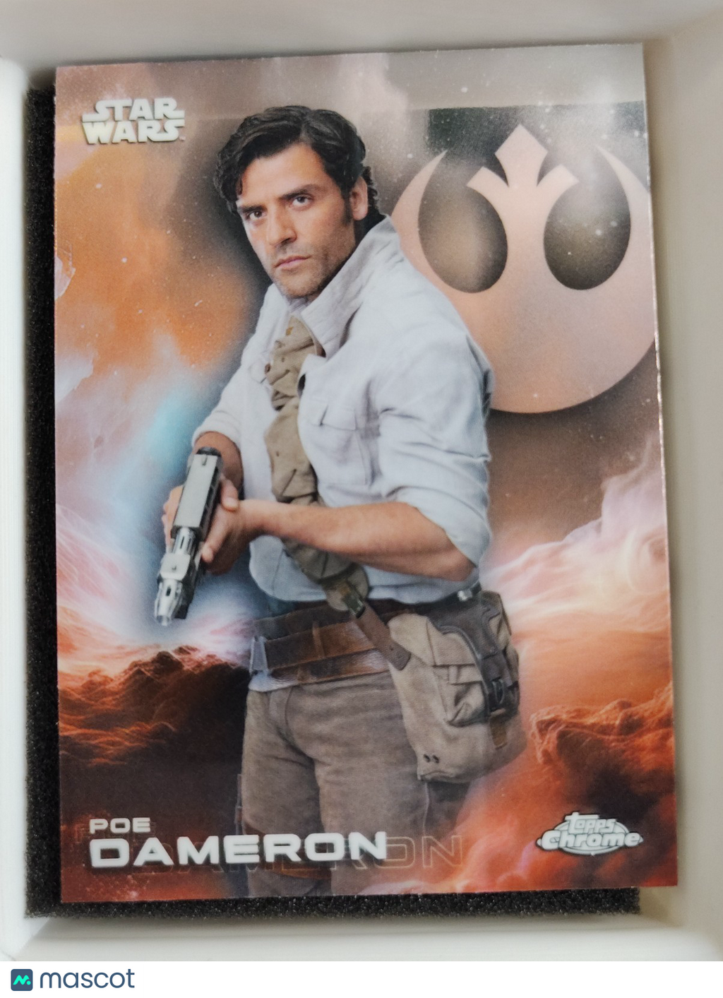 2025 Topps Chrome Star Wars #145 Poe Dameron