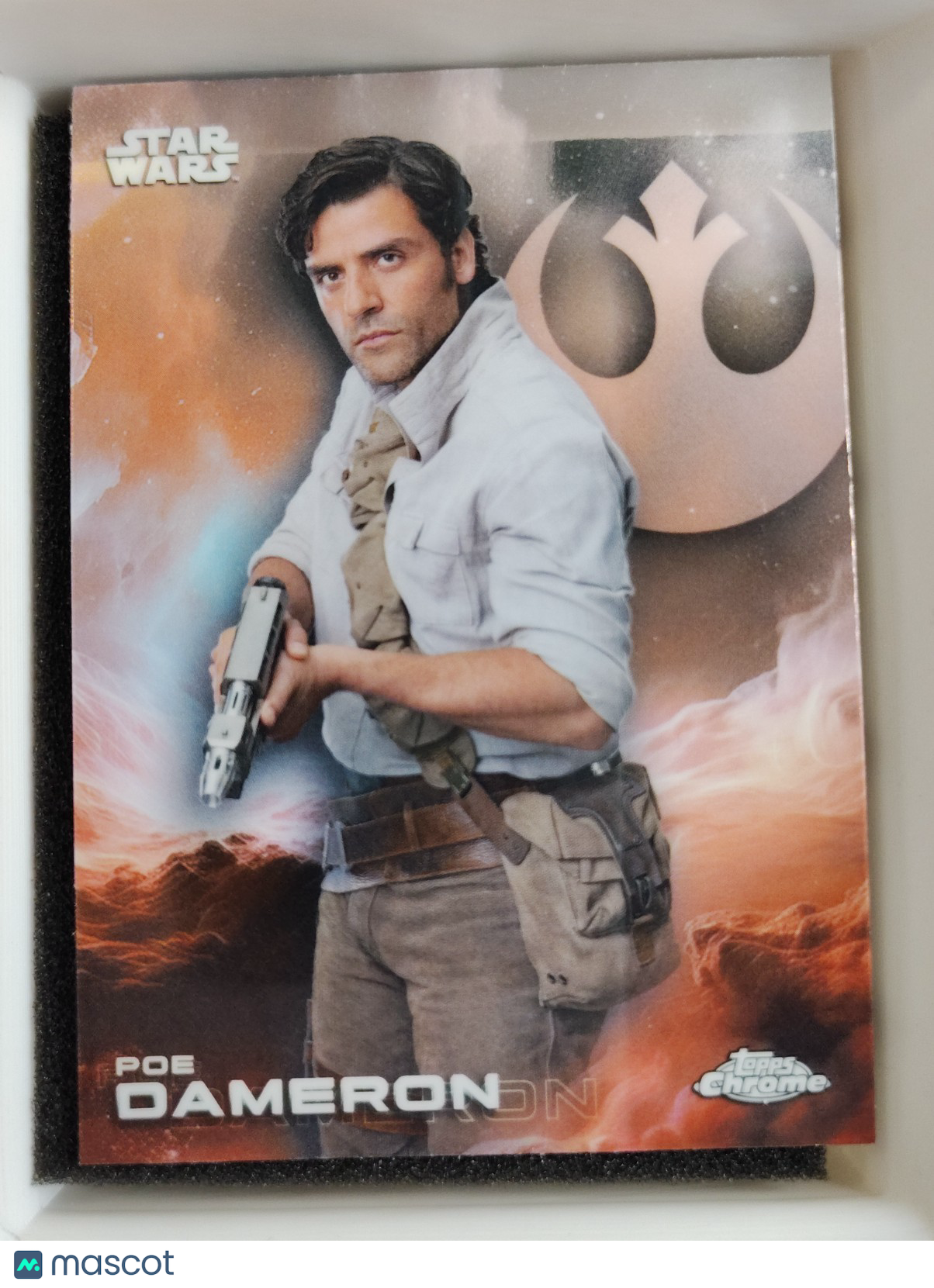 2025 Topps Chrome Star Wars #145 Poe Dameron