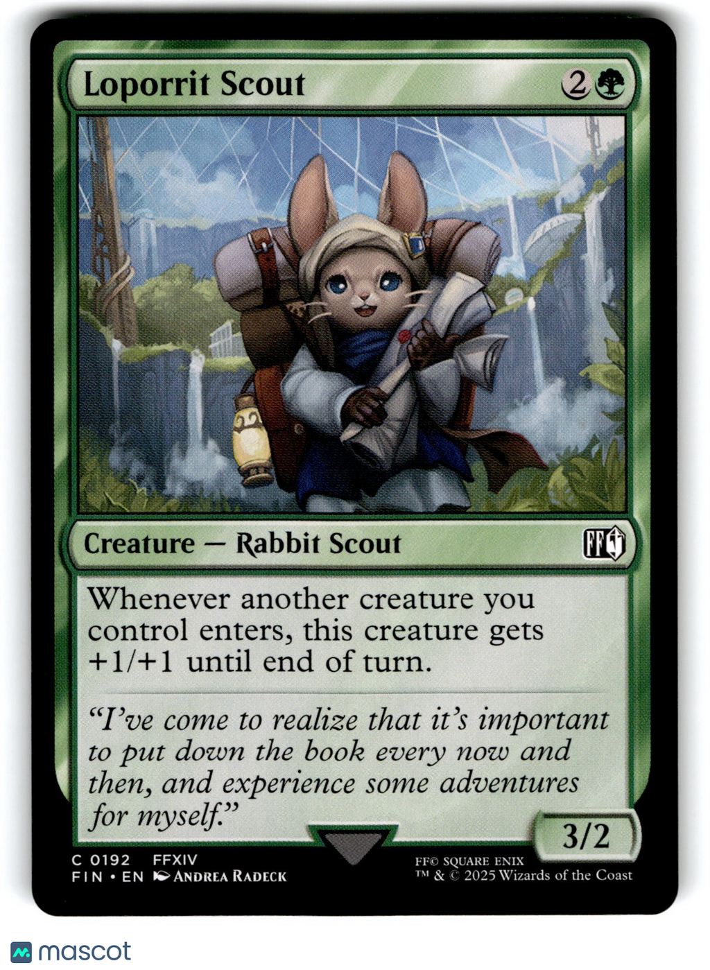 Loporrit Scout Final Fantasy Regular