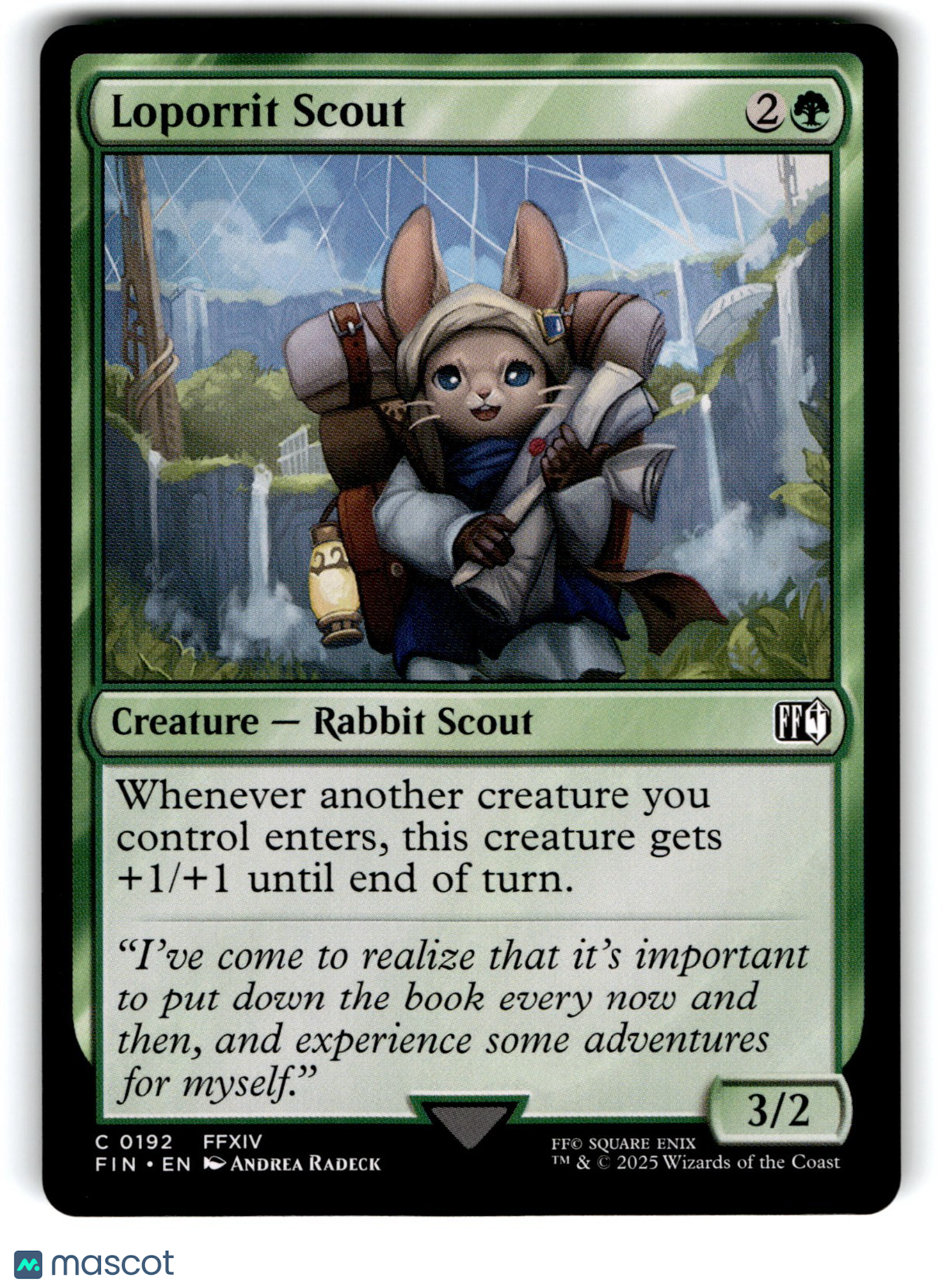 Loporrit Scout Final Fantasy Regular