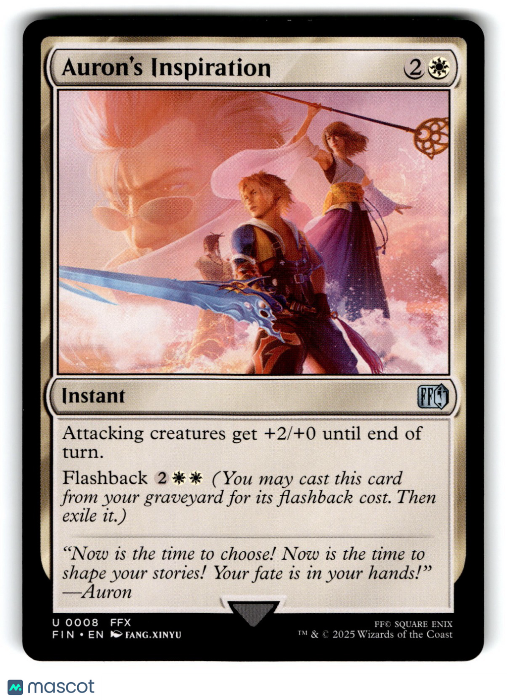 Final Fantasy Magic: The Gathering Auron's Inspiration
