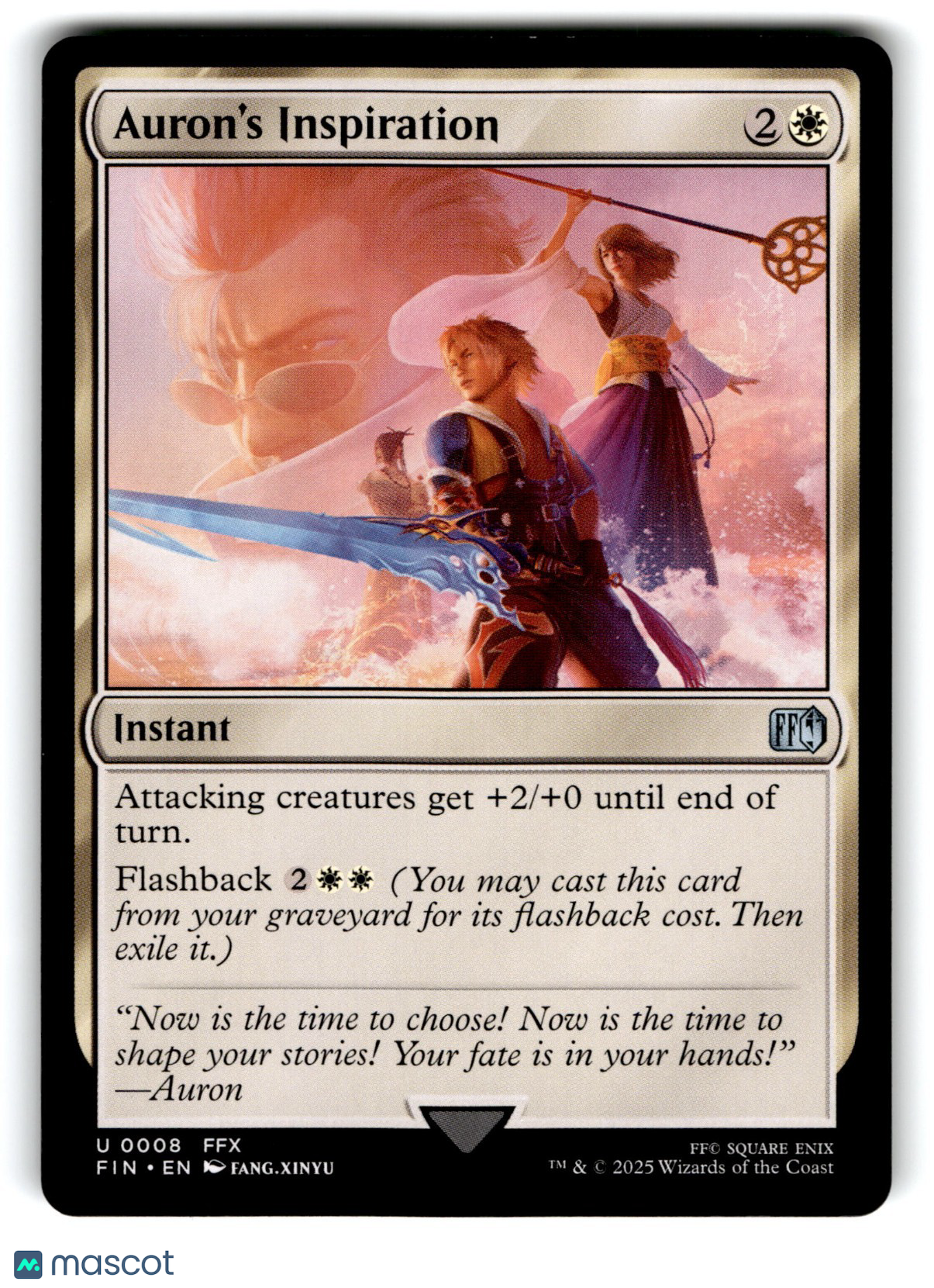Final Fantasy Magic: The Gathering Auron's Inspiration
