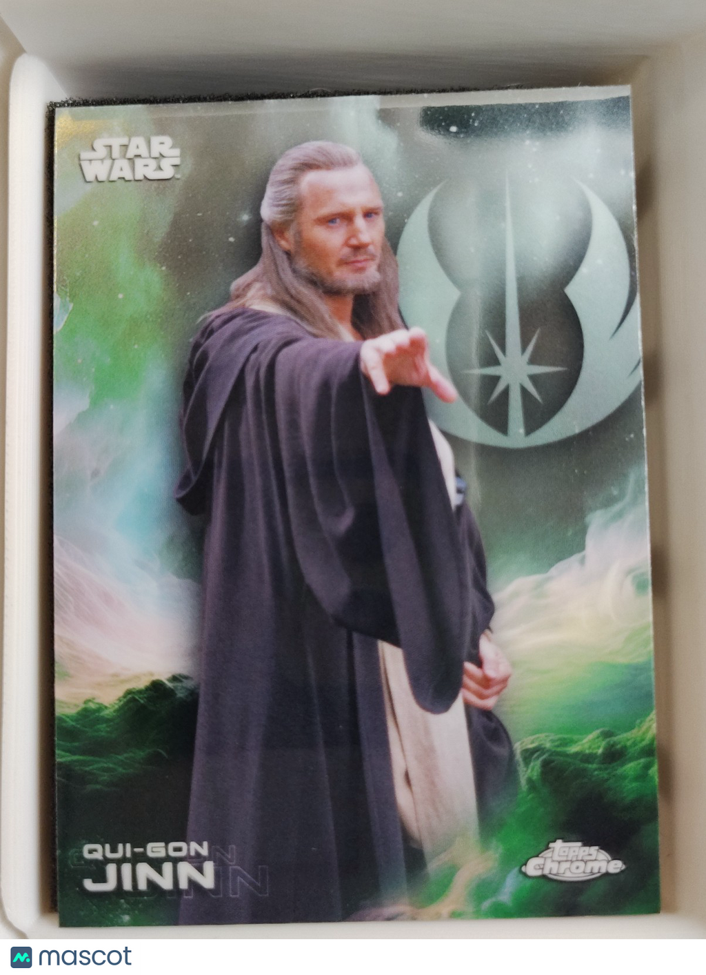 2025 Topps Chrome Star Wars #152 Qui-Gon Jinn