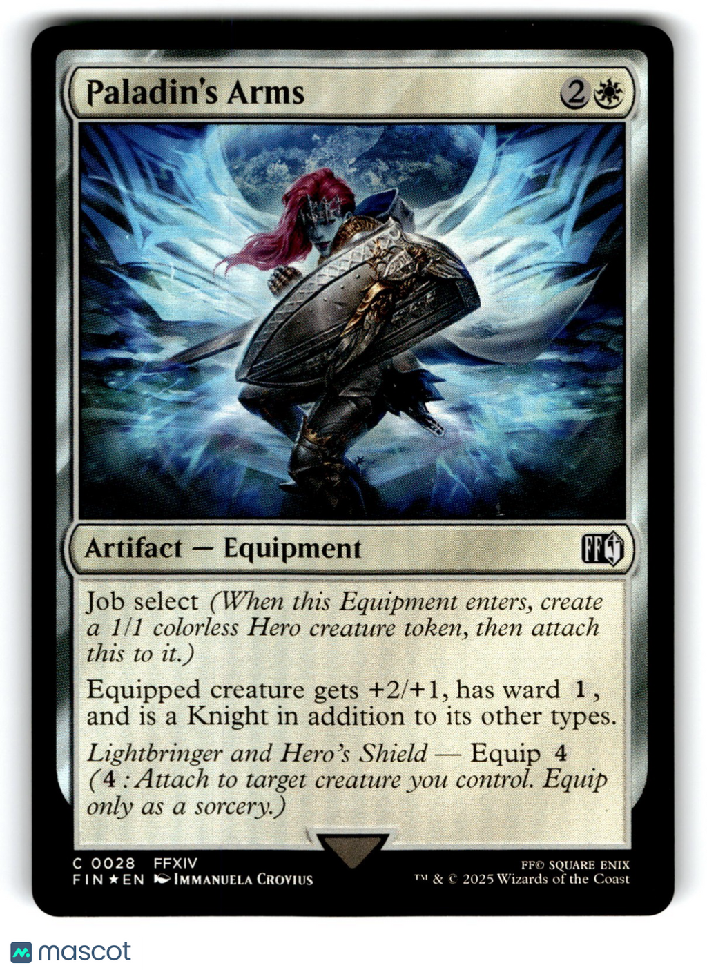 Paladin's Arms Final Fantasy Foil