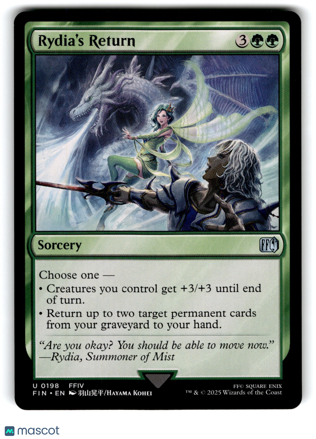 Final Fantasy Magic: The Gathering Rydia's Return