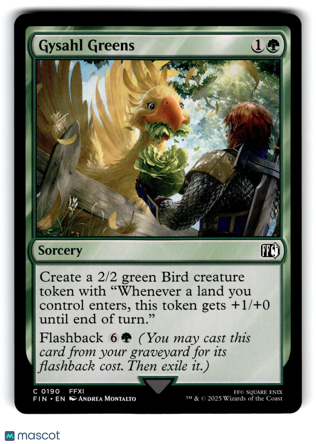 Gysahl Greens Final Fantasy Regular