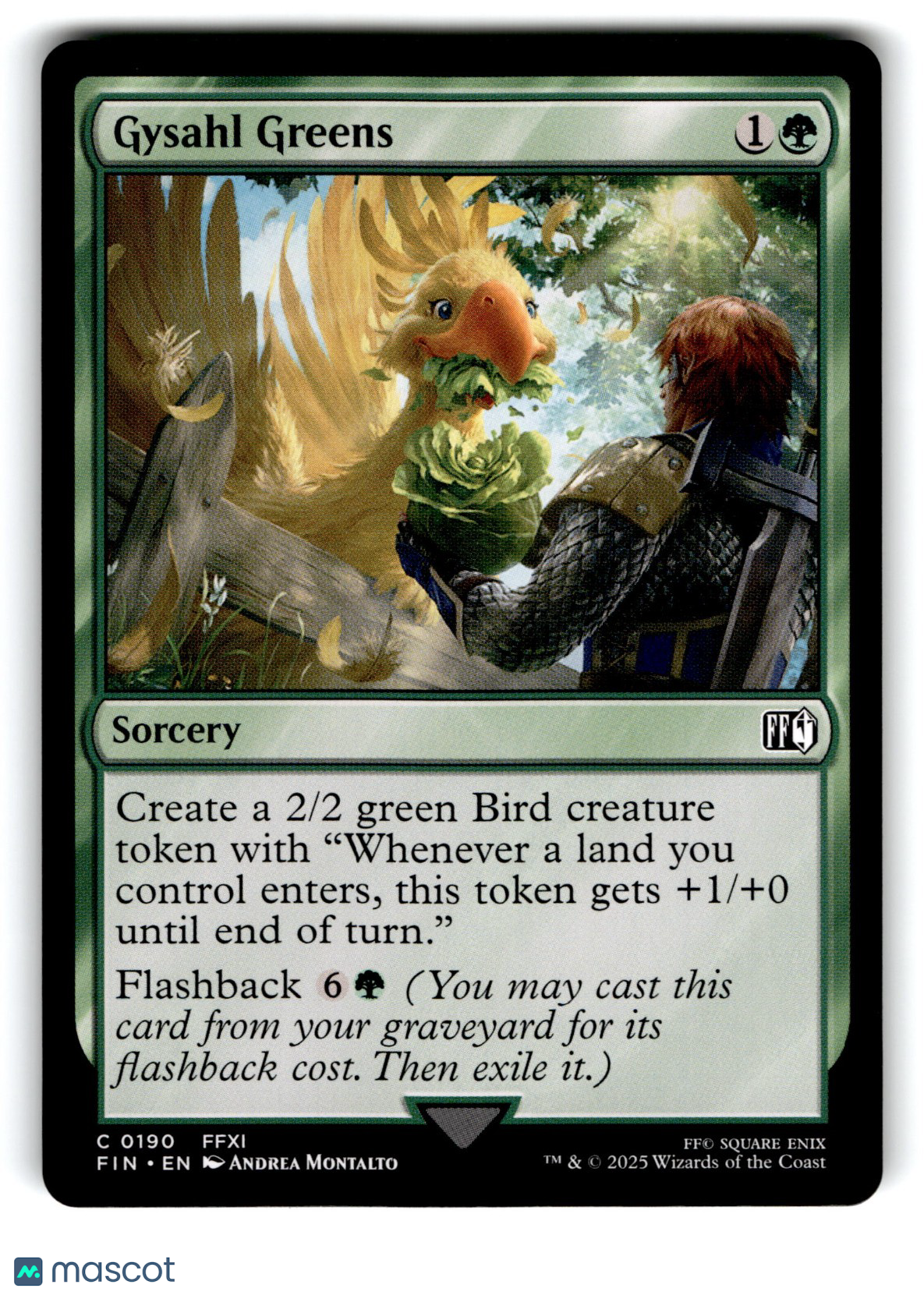Gysahl Greens Final Fantasy Regular