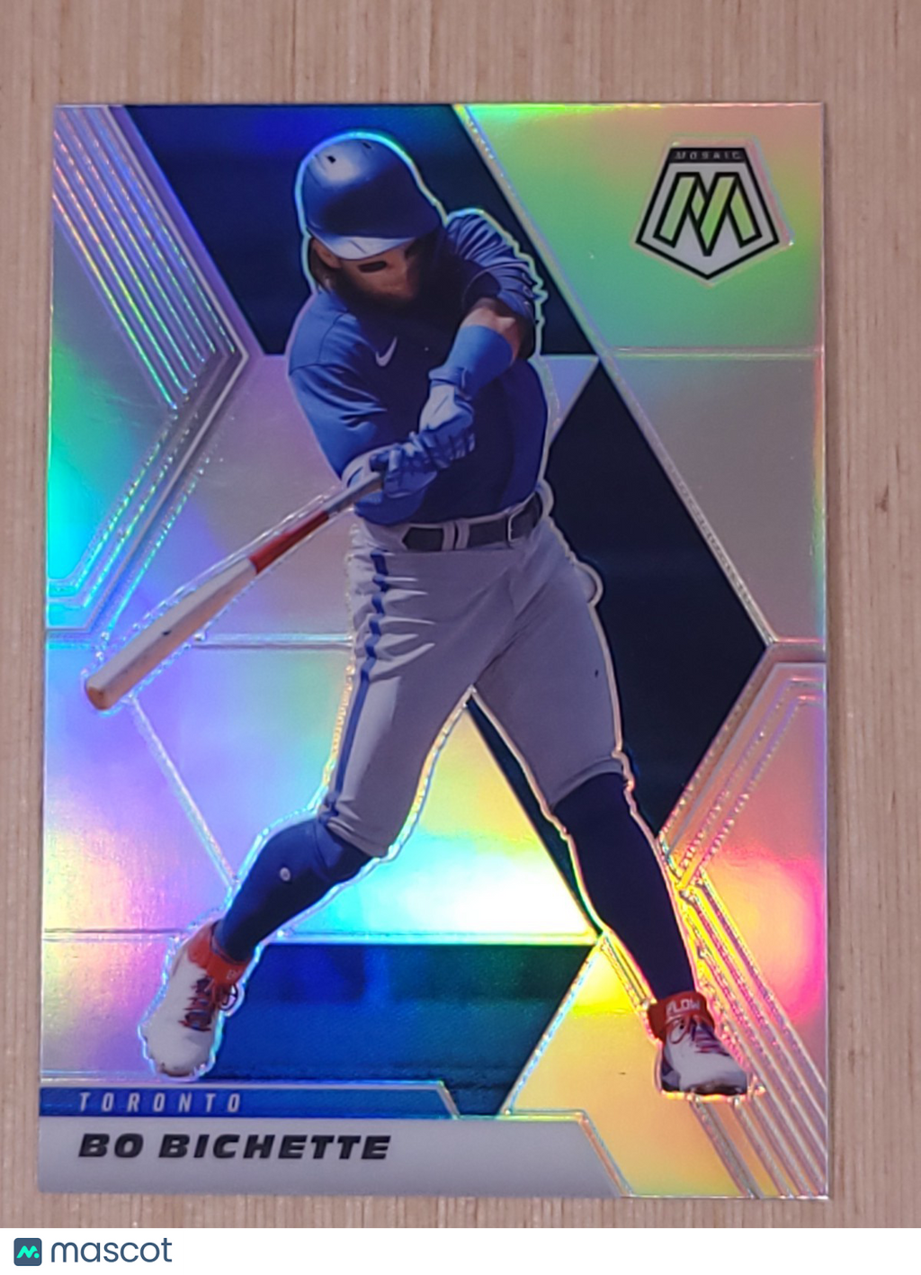 2021 Panini Mosaic - Bo Bichette #160 Silver Prizm