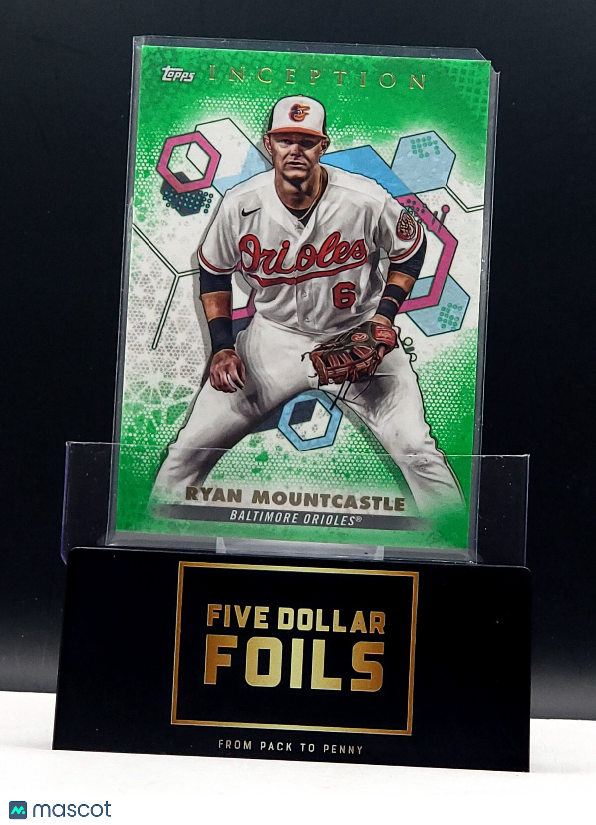 *Free Shipping @ $10* 2022 Topps Inception - #57 Ryan Mountcastle Green