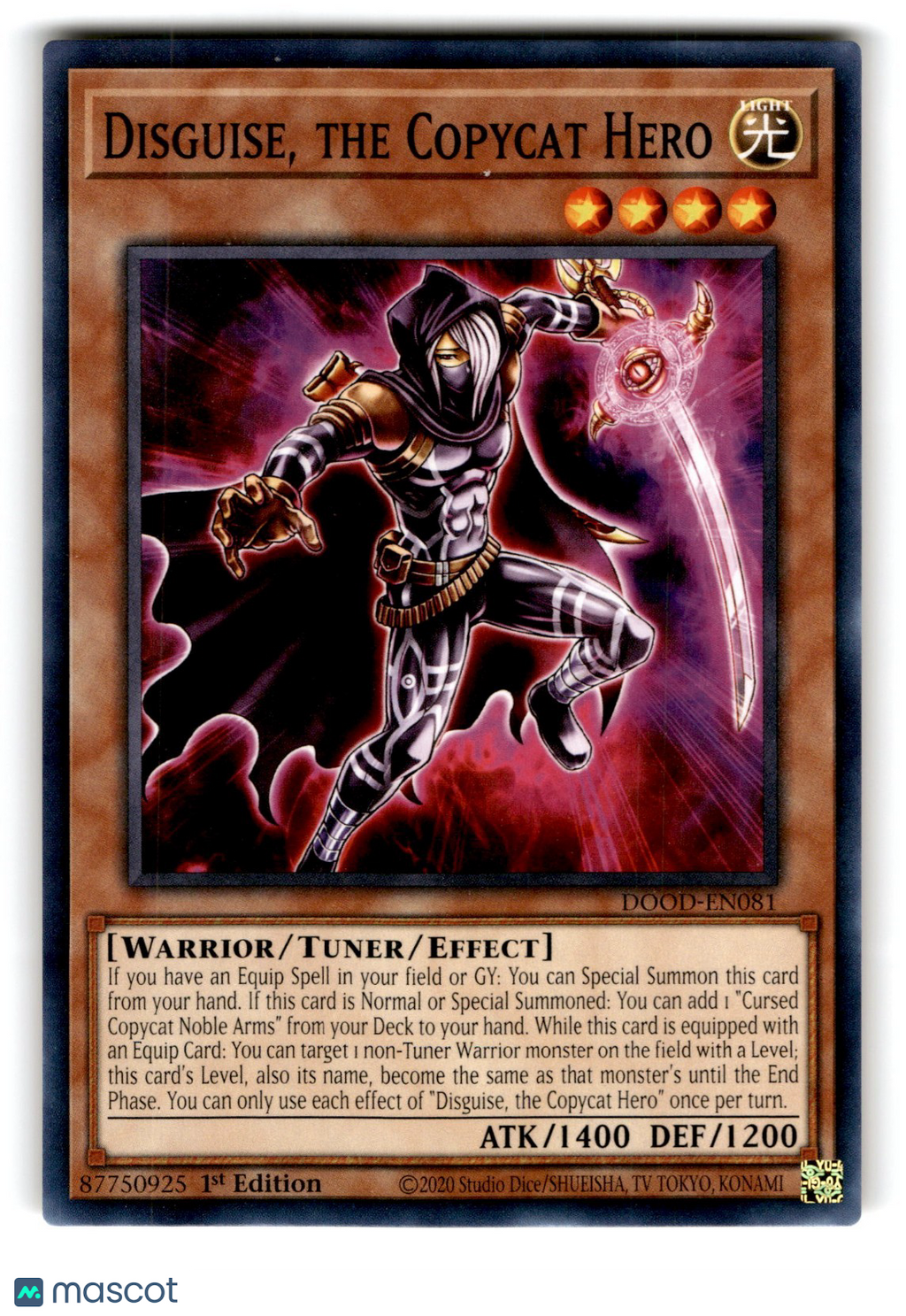 Disguise, The Copycat Hero DOOD-EN081