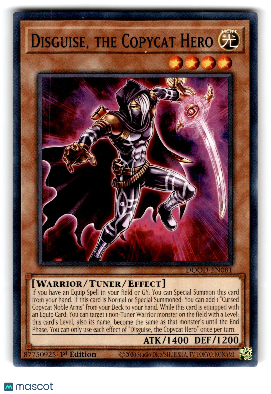 Disguise, The Copycat Hero DOOD-EN081