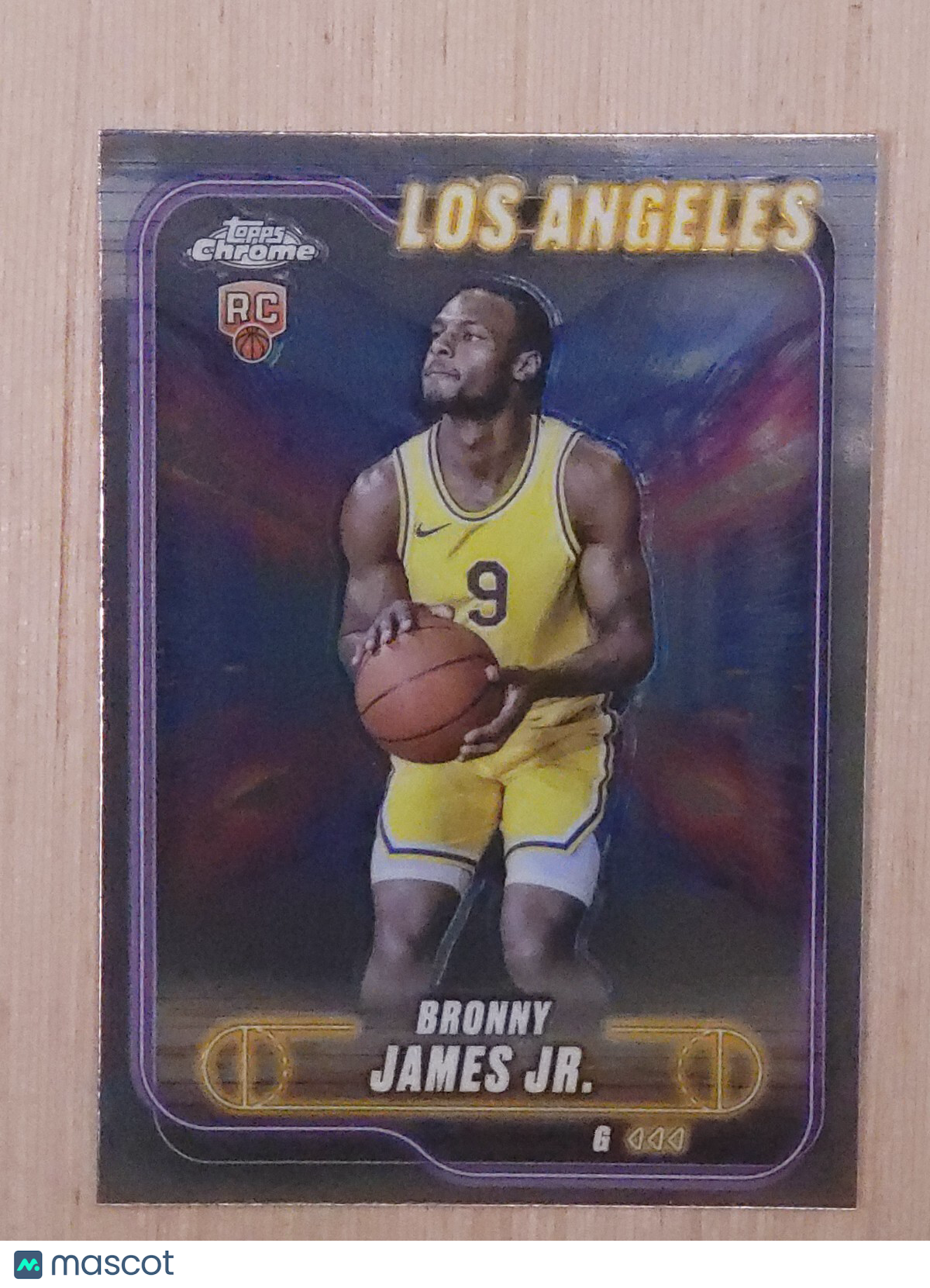2024-25 Topps Chrome #149 Bronny James Jr.