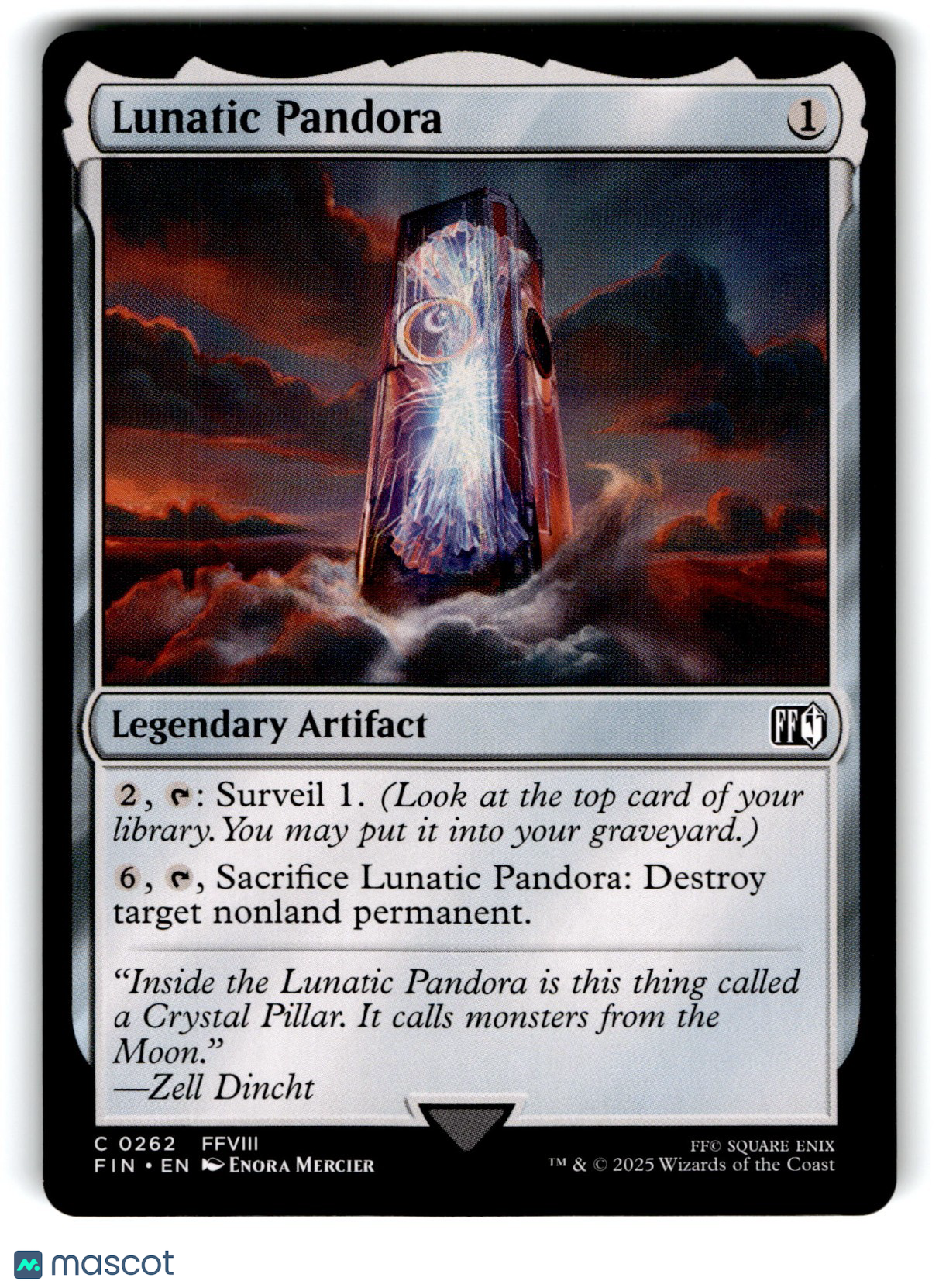 Lunatic Pandora Final Fantasy Regular
