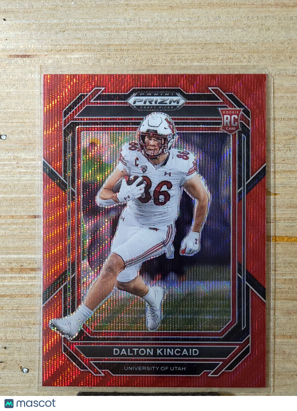 2023 Panini Prizm Draft Picks - Dalton Kincaid #157 Ruby Wave Prizm