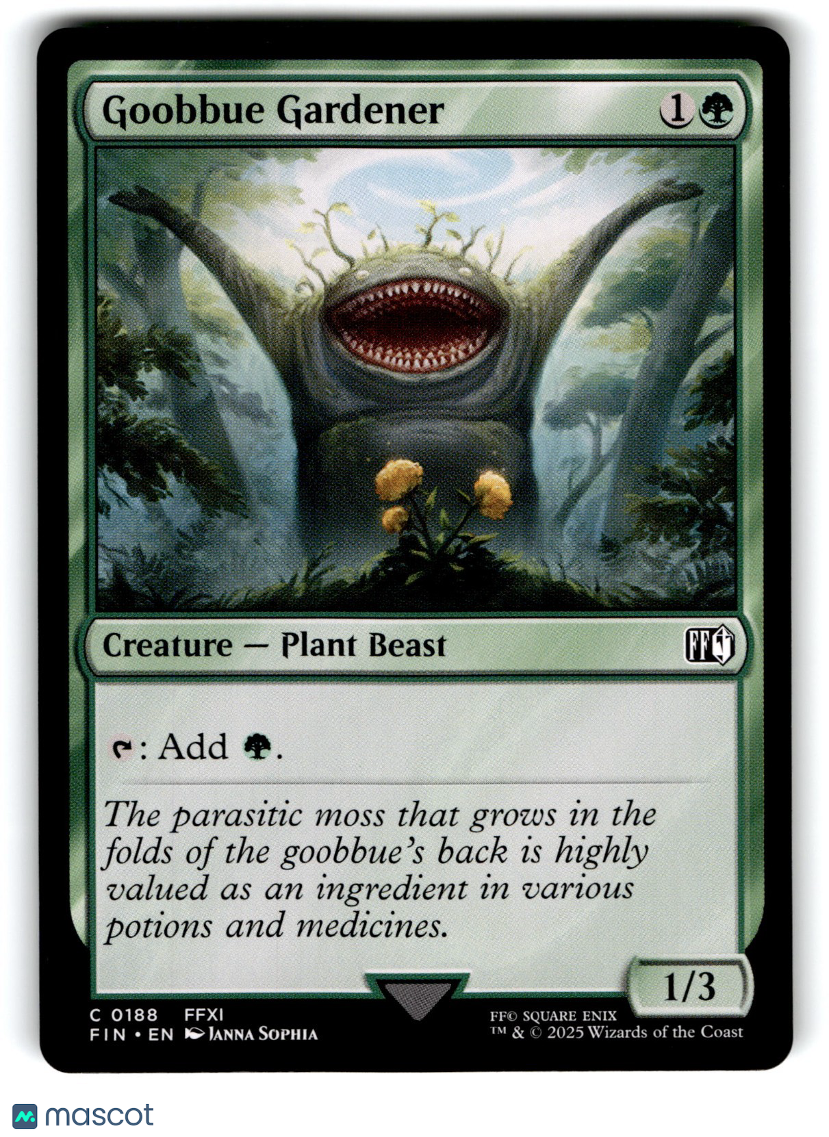 Final Fantasy Magic: The Gathering Goobbue Gardener