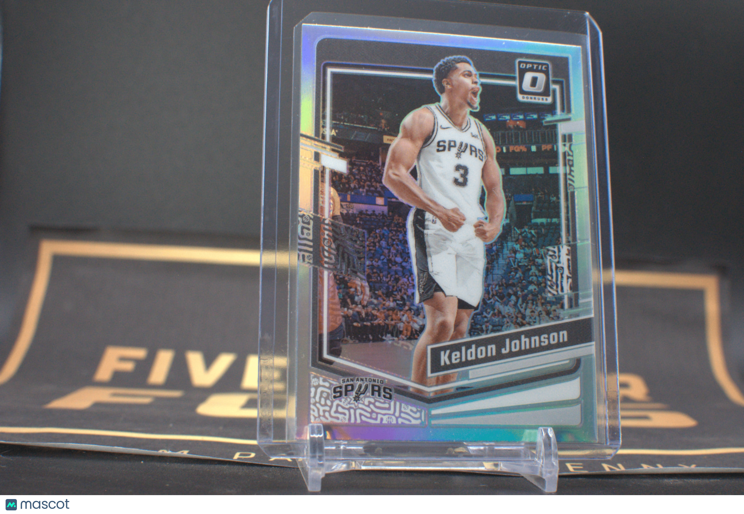 2023-24 Donruss Optic - Holo Prizm #112 Keldon Johnson**Free Shipping @ $10+**