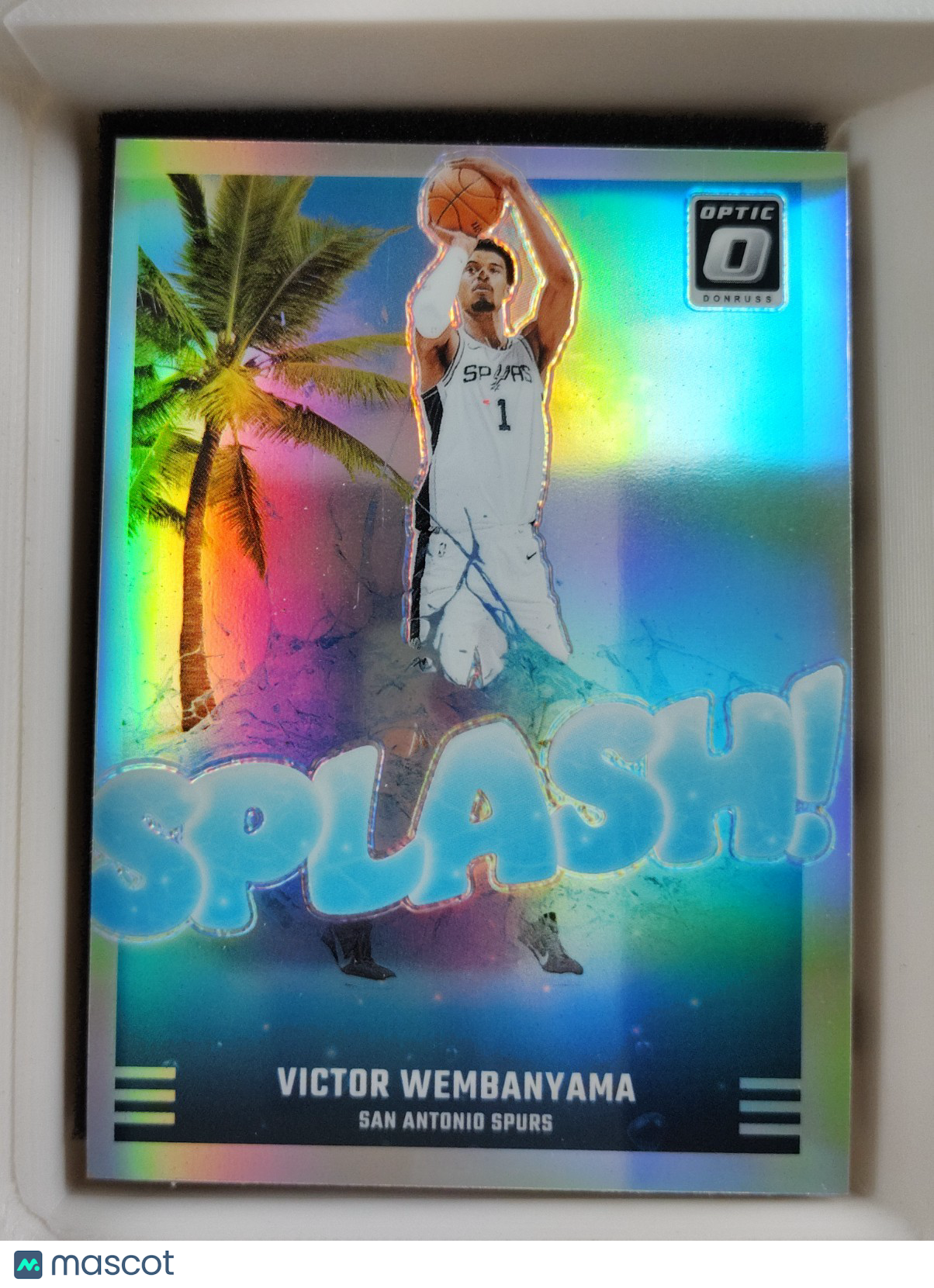 2024-25 Panini Donruss Optic Splash! Victor Wembanyama #4 Prizm