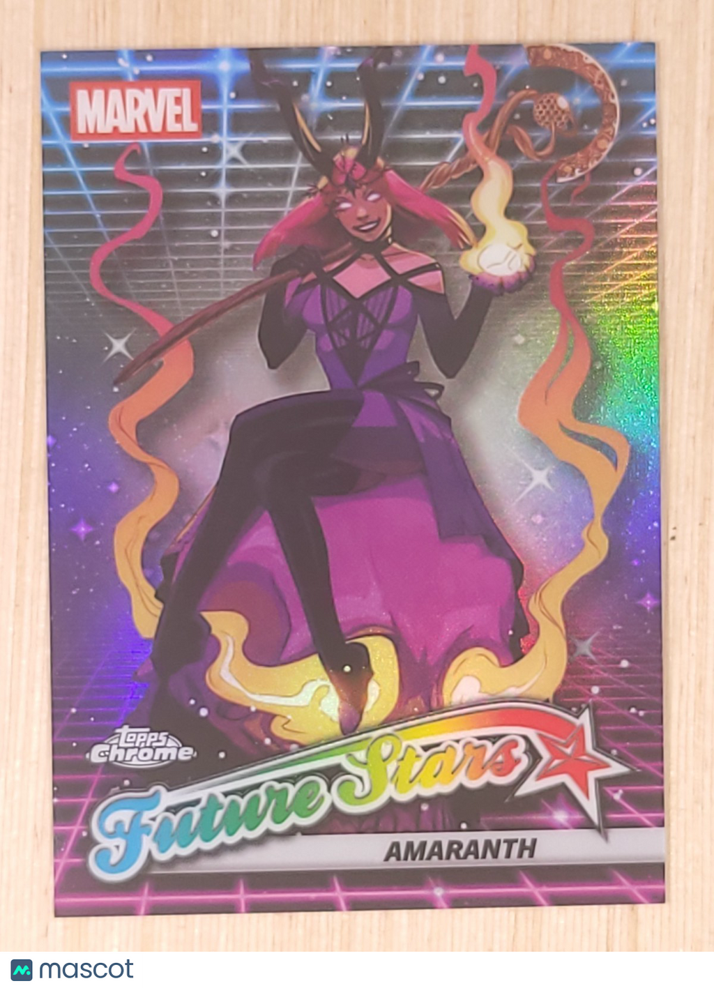 2024-25 Topps Chrome Marvel #FS-8 Amaranth Future Stars