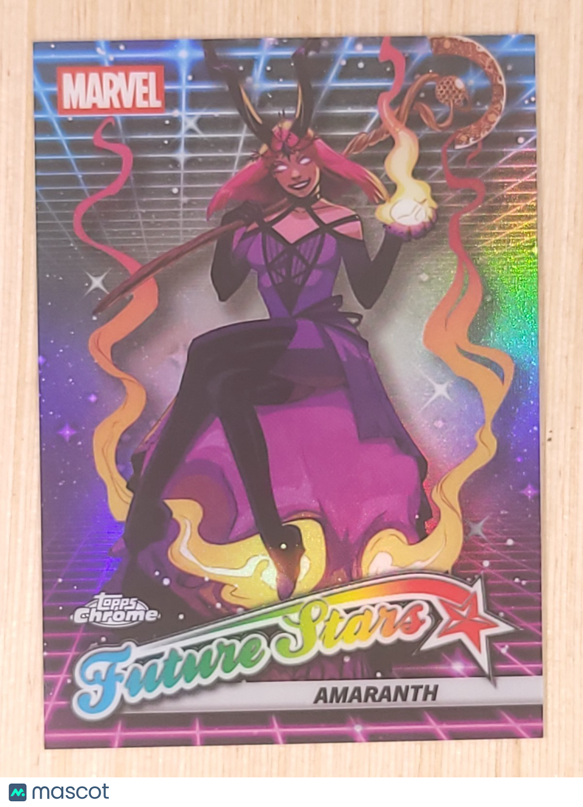 2024-25 Topps Chrome Marvel #FS-8 Amaranth Future Stars