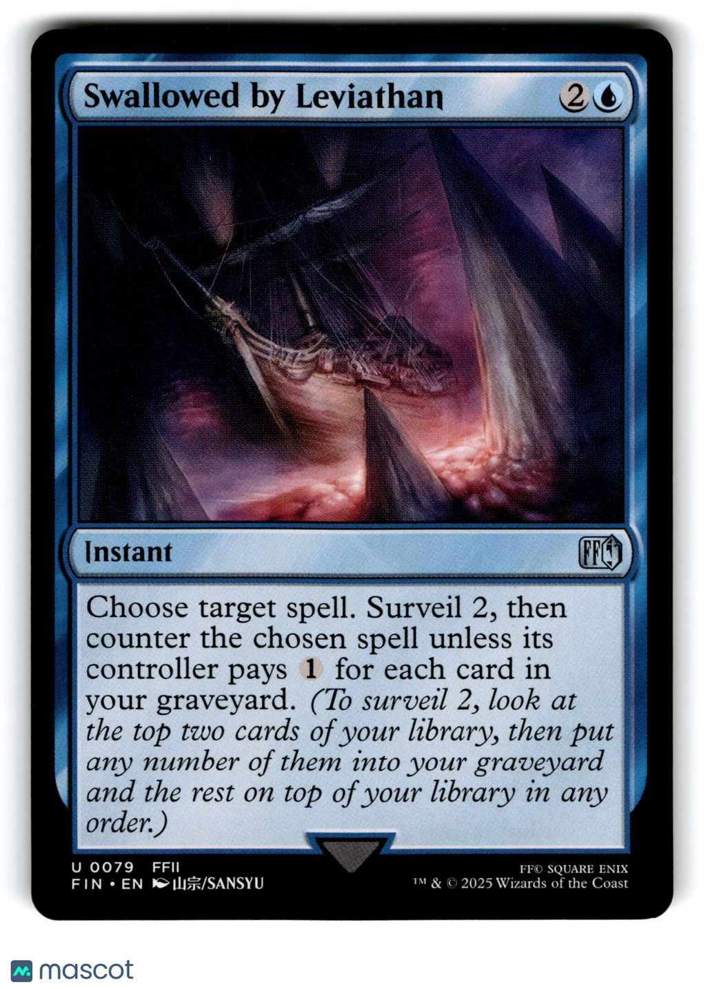 Final Fantasy Magic: The Gathering Swallowed by Leviathan
