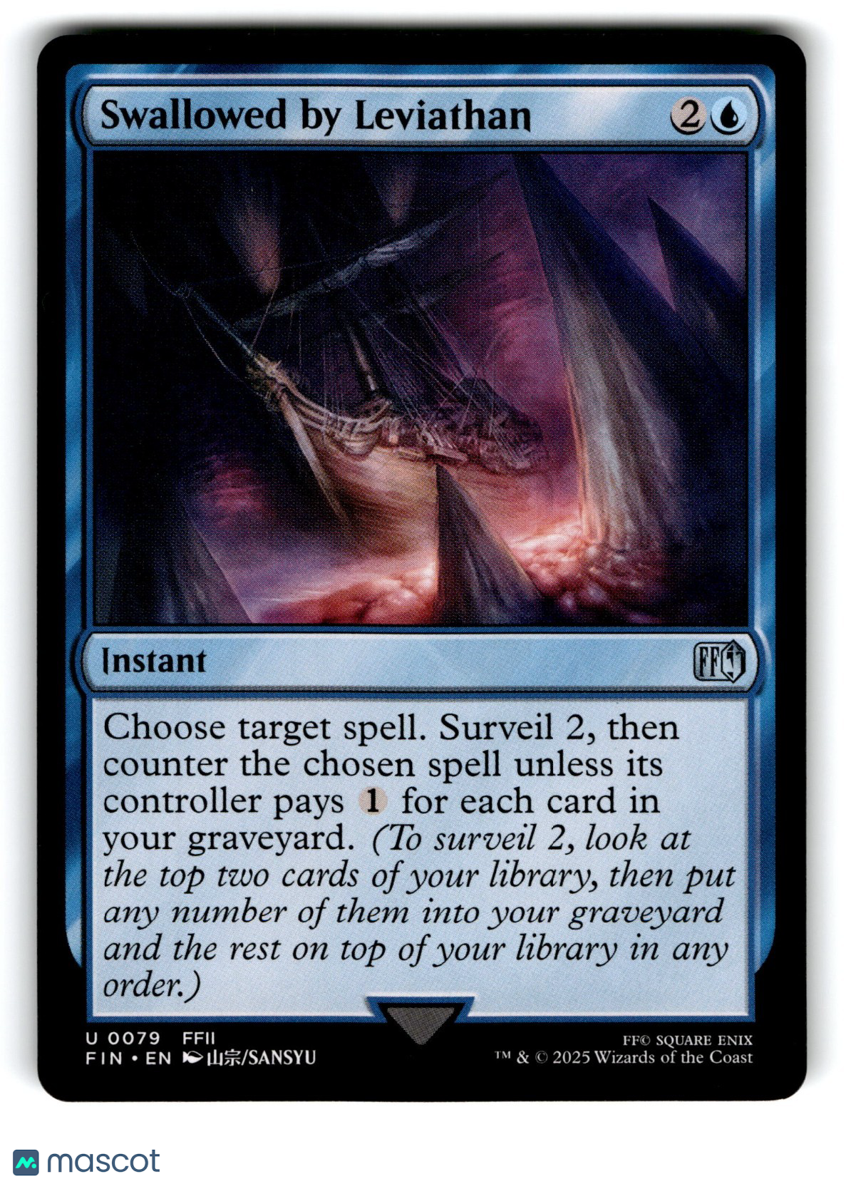 Final Fantasy Magic: The Gathering Swallowed by Leviathan