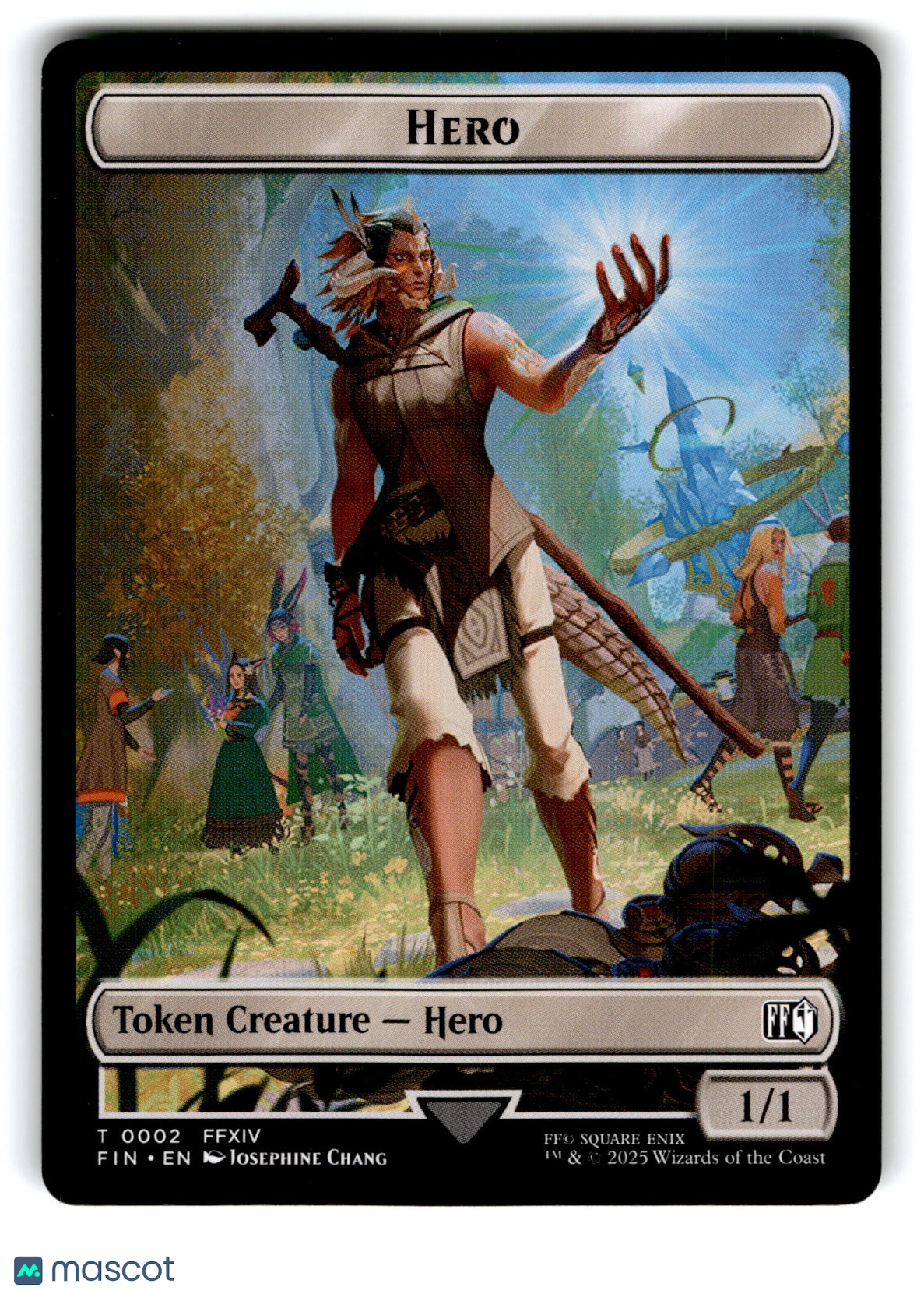 Hero (0002) // Copy (0001) Double-Sided Token Final Fantasy Regular