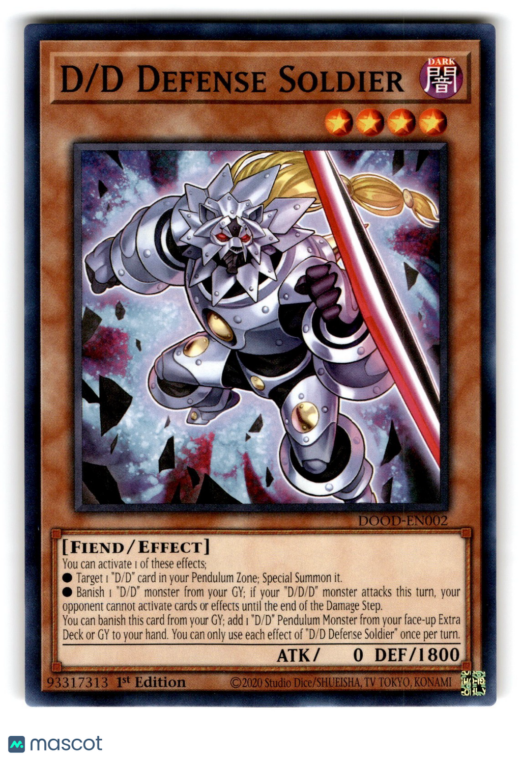 D/D Defense Soldier DOOD-EN002